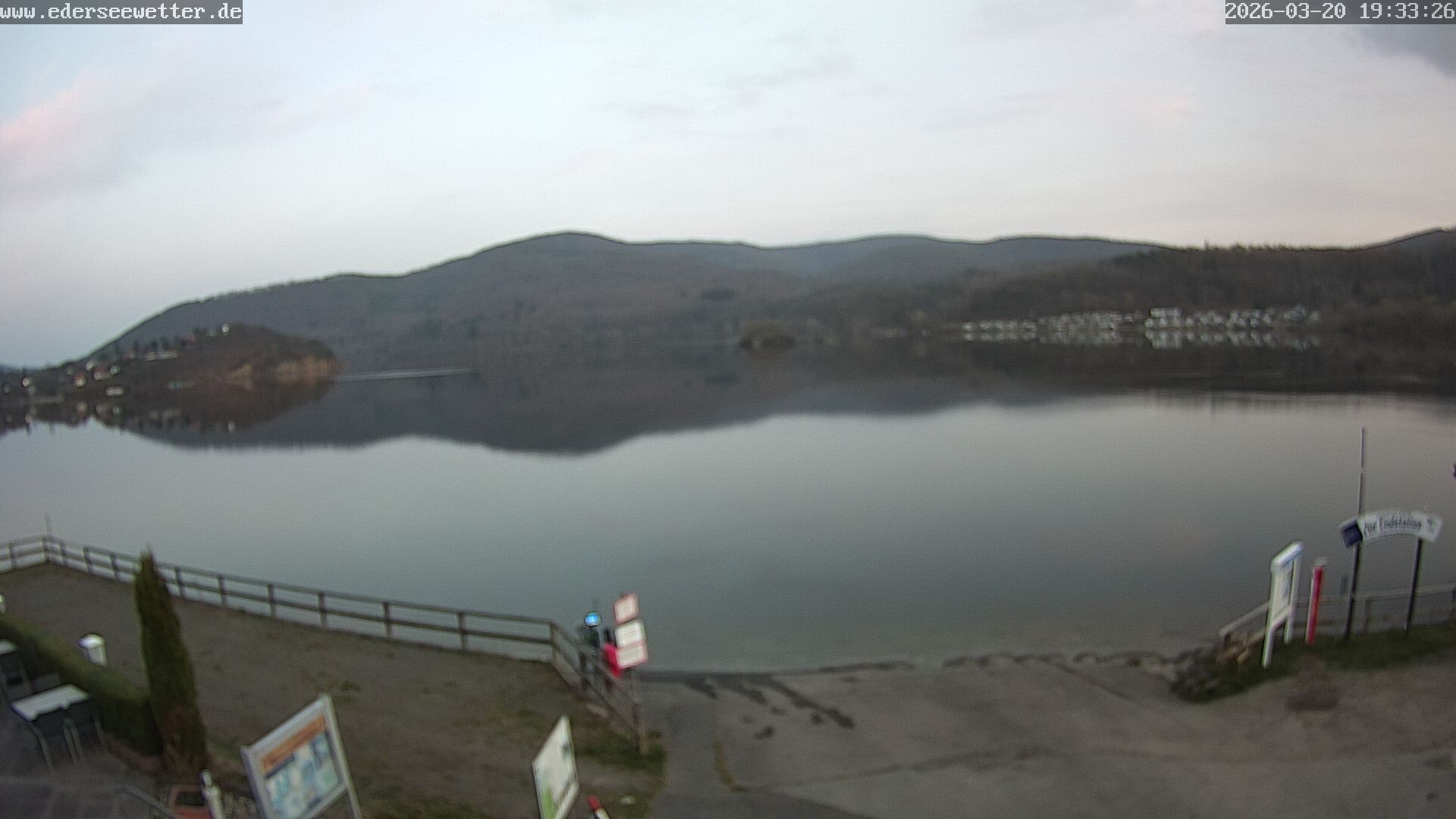 Archiv Foto Webcam Edersee: Blick von Bringhausen
