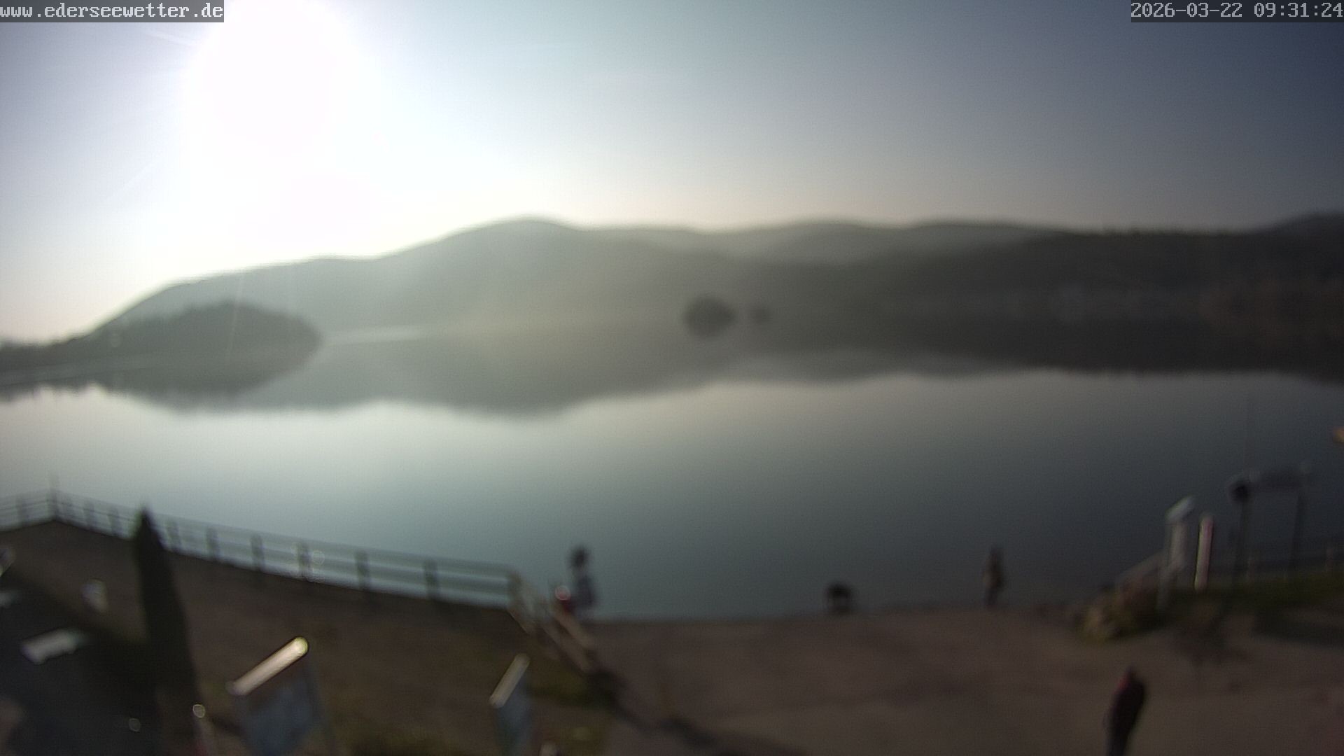 Archiv Foto Webcam Edersee: Blick von Bringhausen