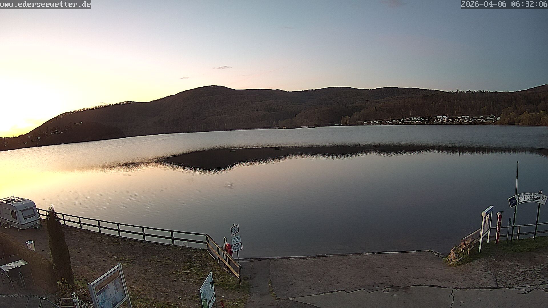 Archiv Foto Webcam Edersee: Blick von Bringhausen