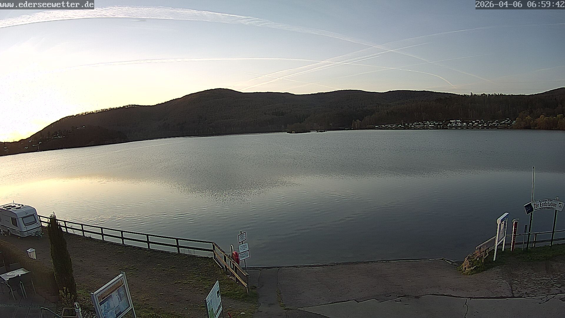 Archiv Foto Webcam Edersee: Blick von Bringhausen