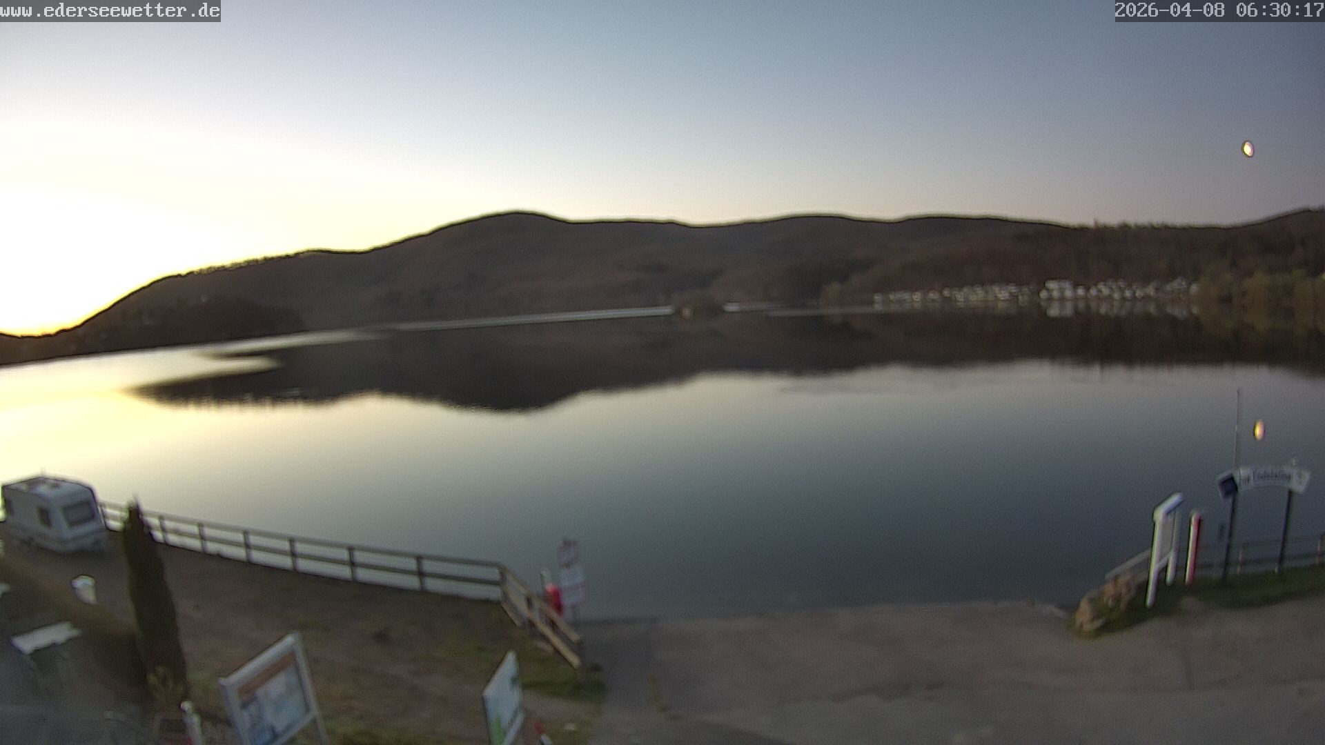 Archiv Foto Webcam Edersee: Blick von Bringhausen