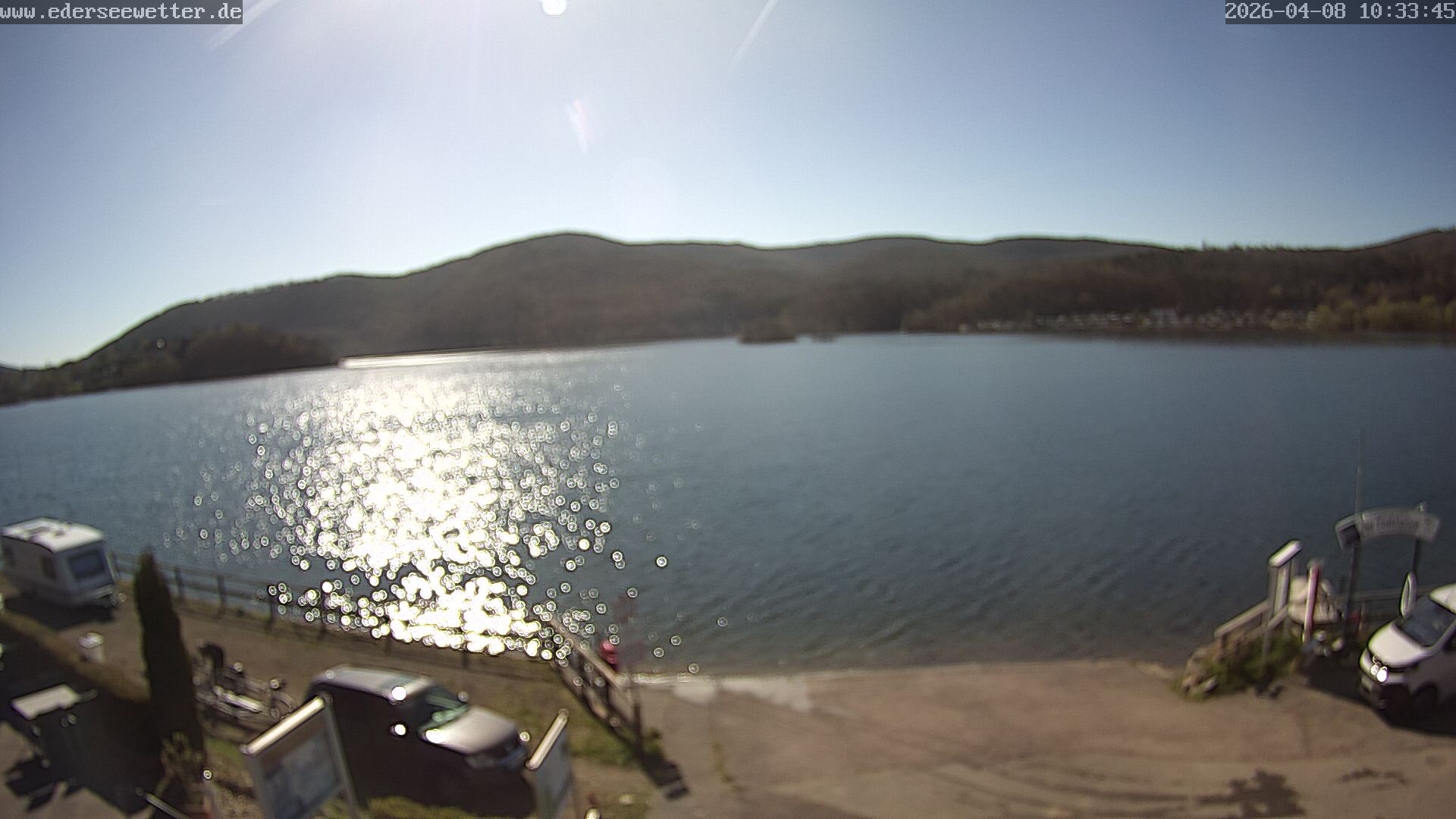 Archiv Foto Webcam Edersee: Blick von Bringhausen