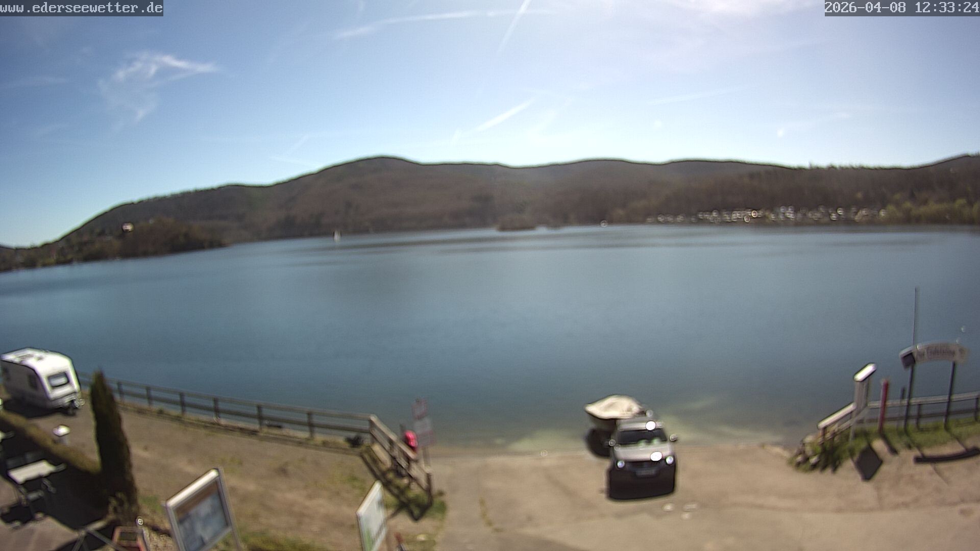 Archiv Foto Webcam Edersee: Blick von Bringhausen
