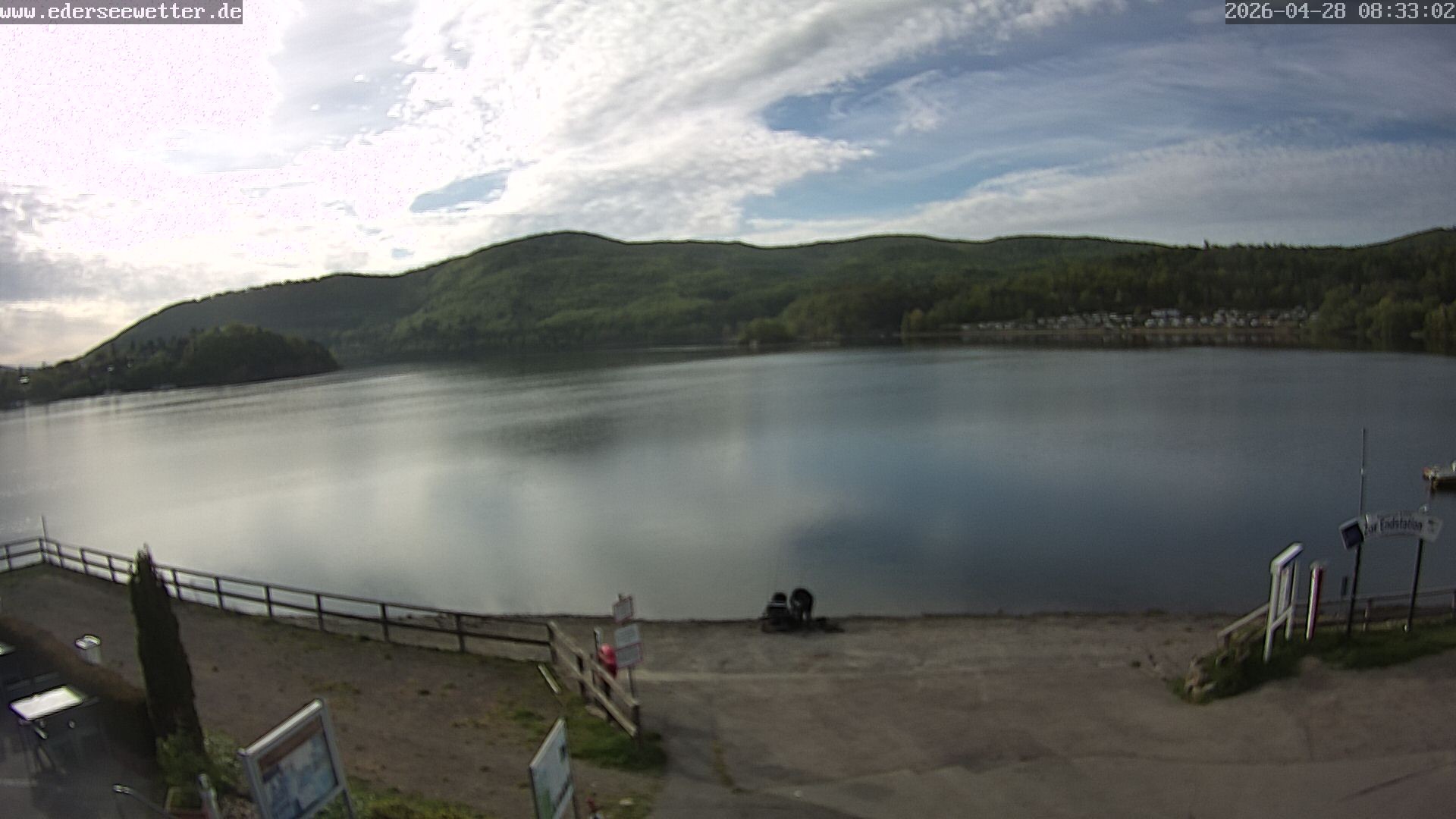 Archiv Foto Webcam Edersee: Blick von Bringhausen