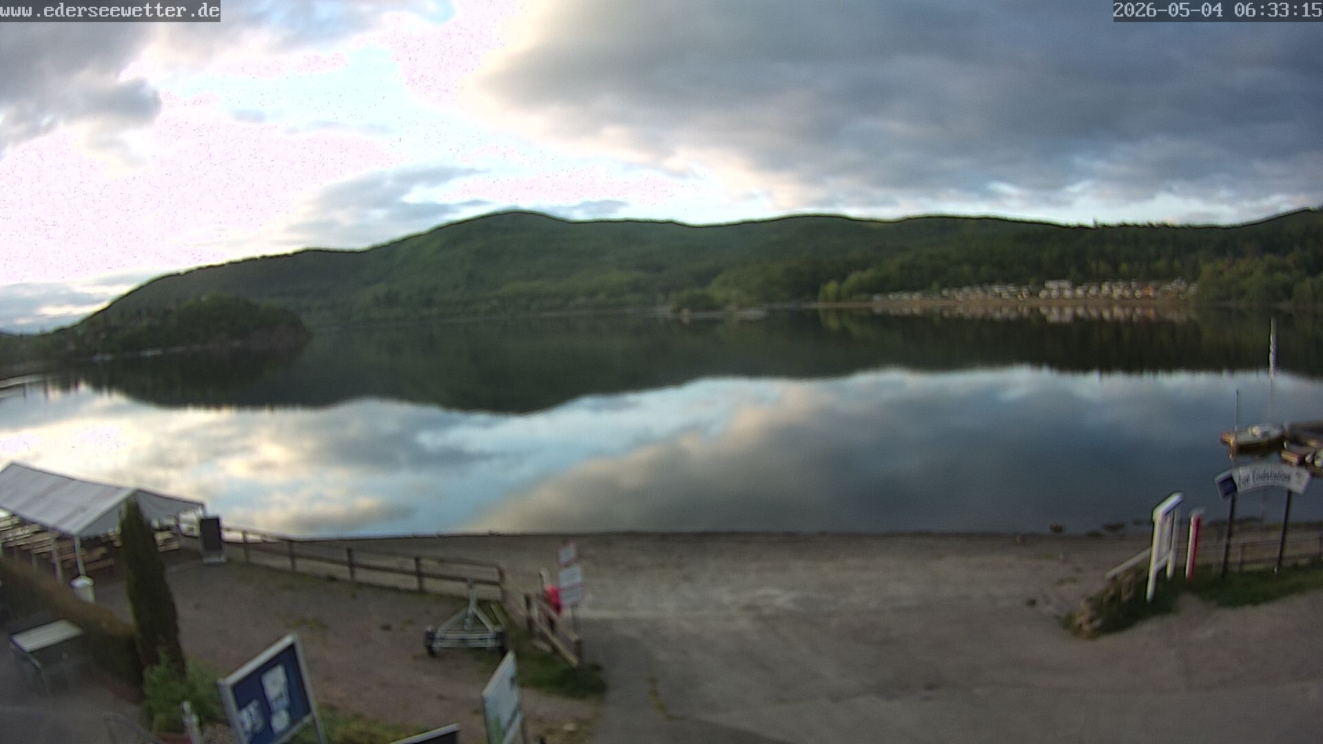 Archiv Foto Webcam Edersee: Blick von Bringhausen