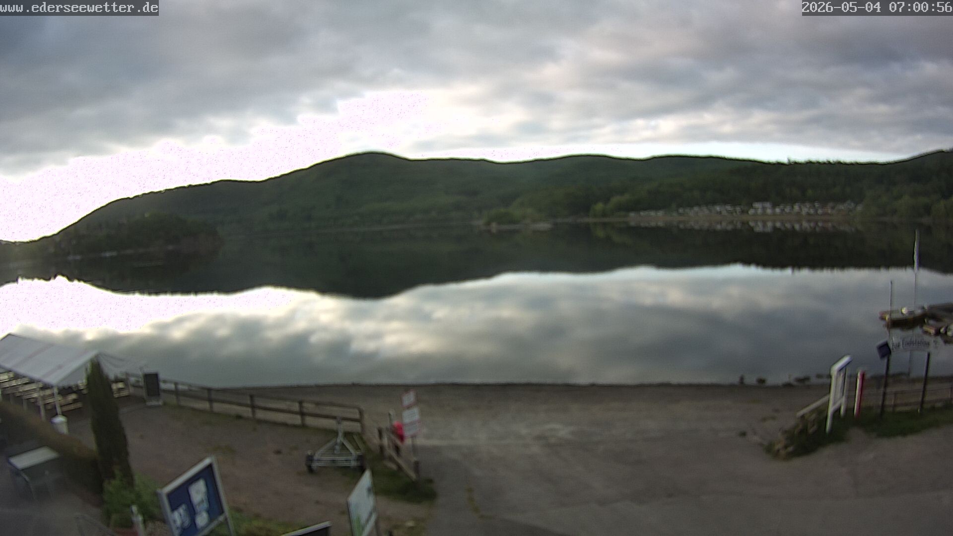 Archiv Foto Webcam Edersee: Blick von Bringhausen