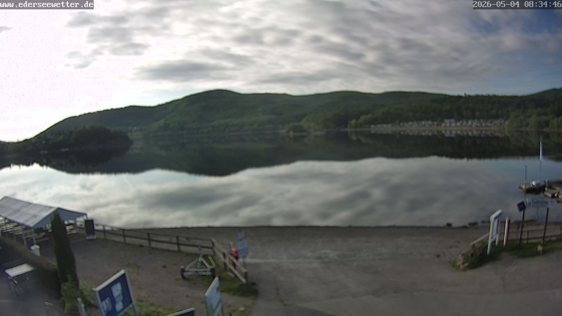 Archiv Foto Webcam Edersee: Blick von Bringhausen