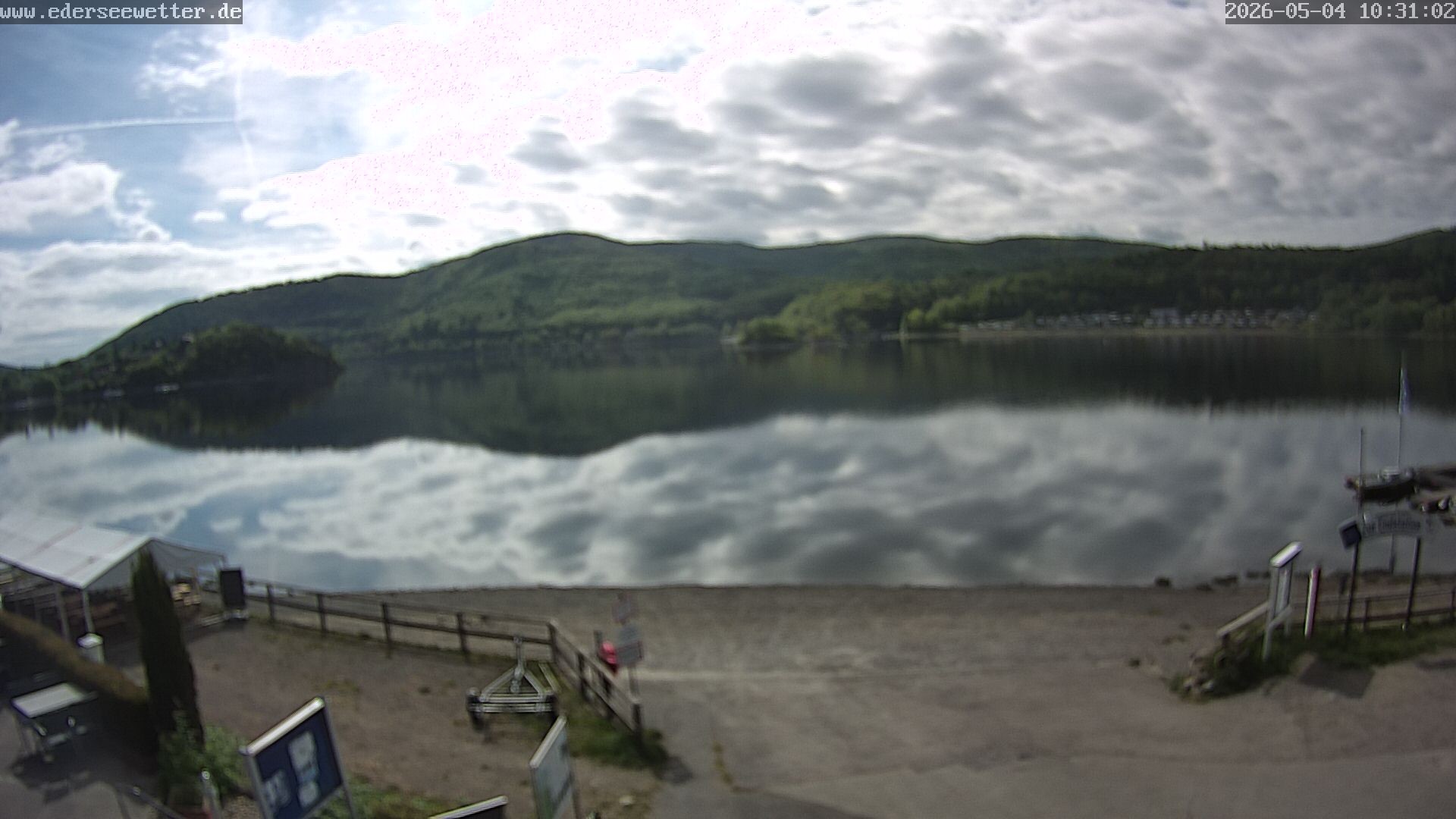 Archiv Foto Webcam Edersee: Blick von Bringhausen