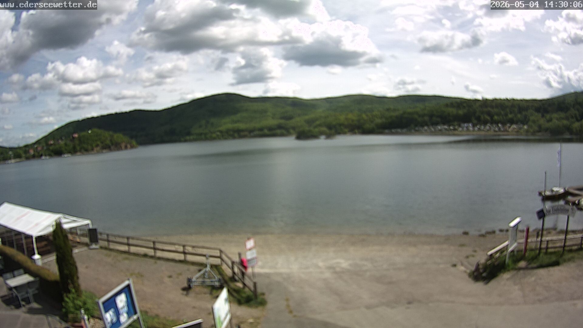 Archiv Foto Webcam Edersee: Blick von Bringhausen