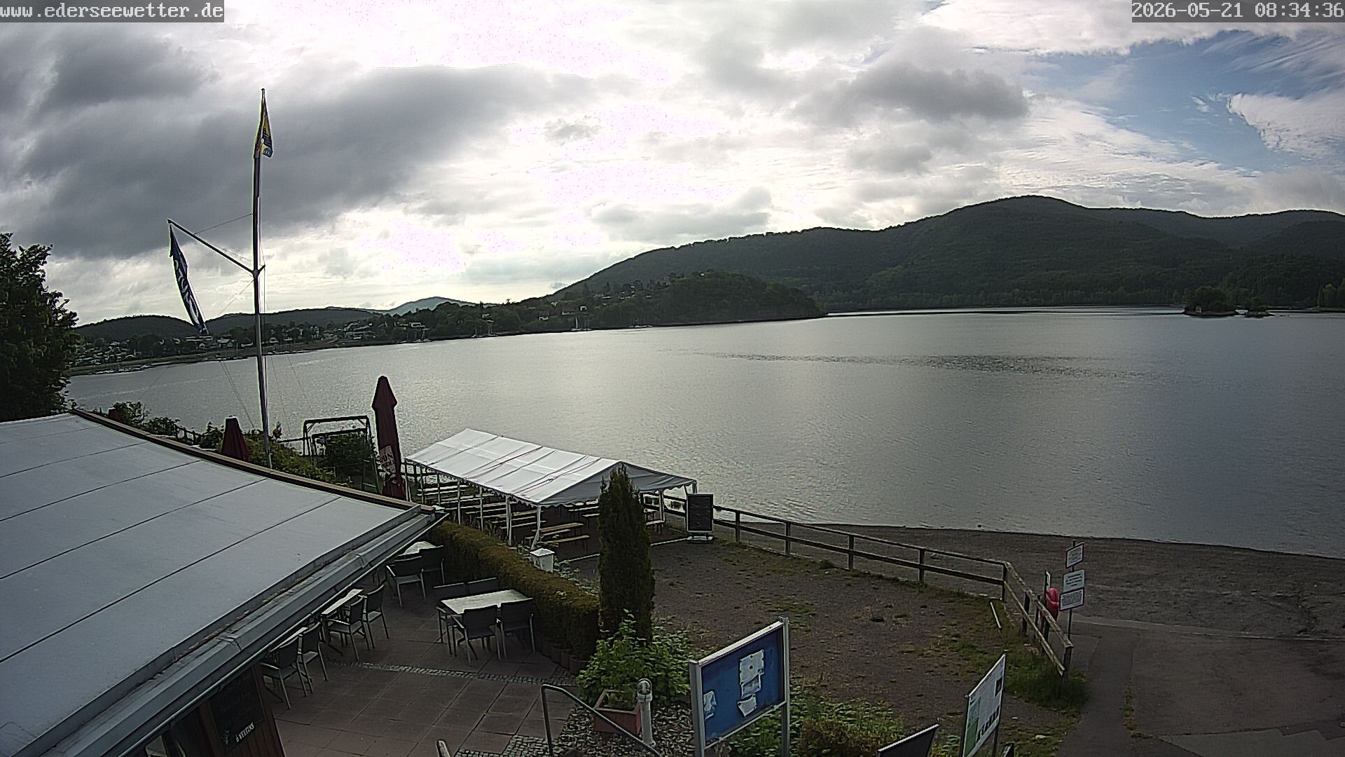 Archived image Webcam Lake Eder: Bringhausen