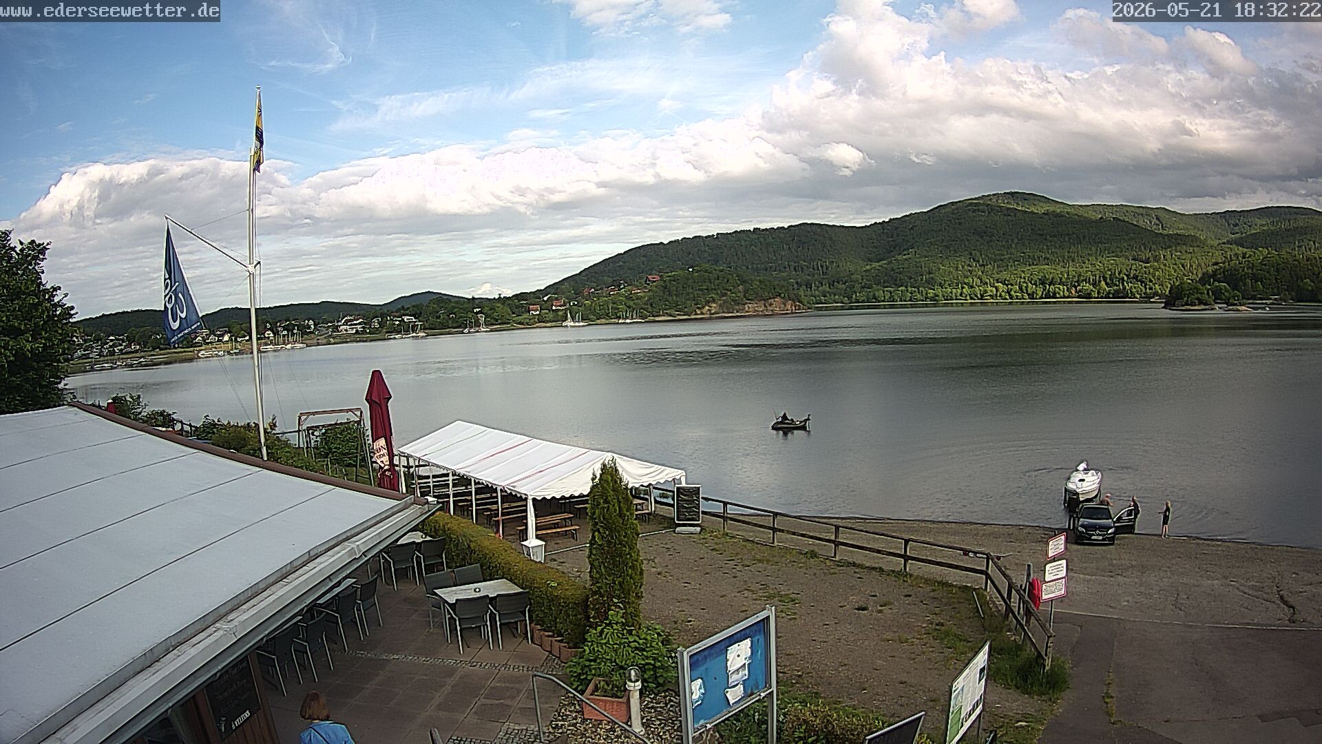 Archived image Webcam Lake Eder: Bringhausen