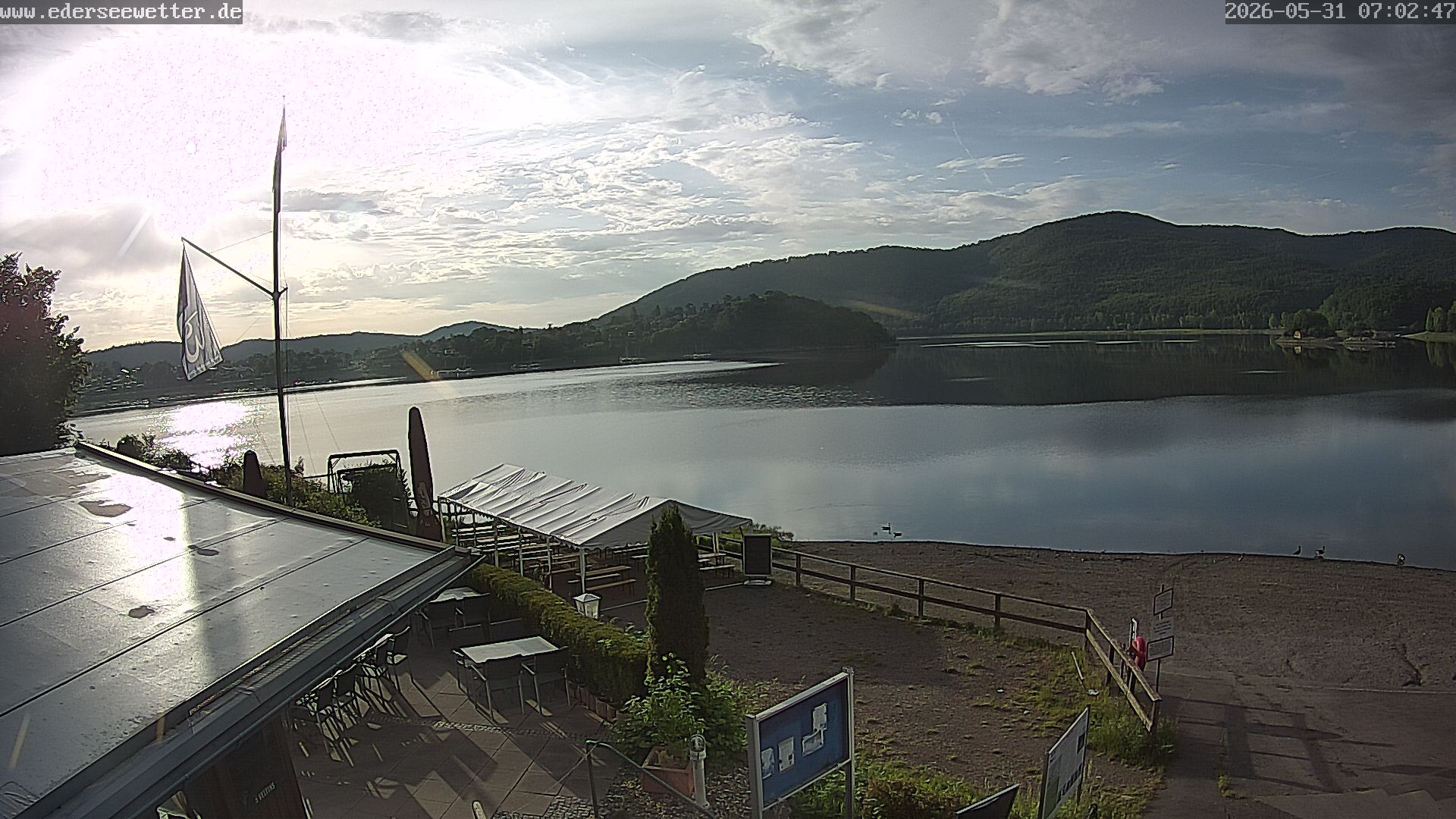 Archiv Foto Webcam Edersee: Blick von Bringhausen