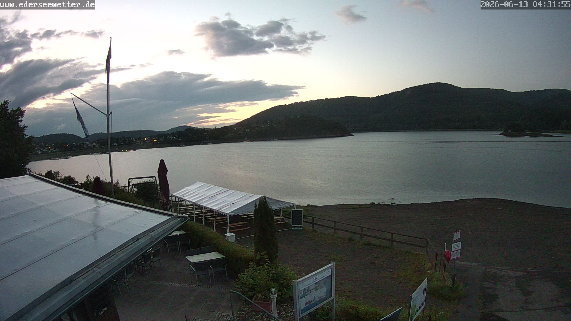 Archiv Foto Webcam Edersee: Blick von Bringhausen