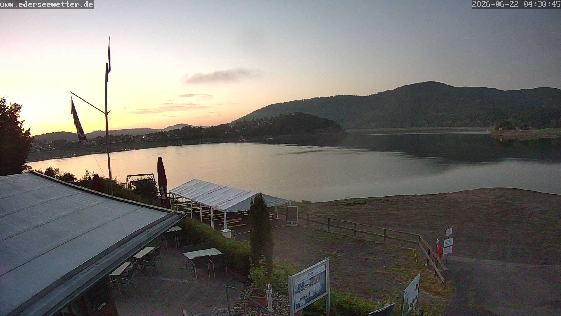 Archiv Foto Webcam Edersee: Blick von Bringhausen