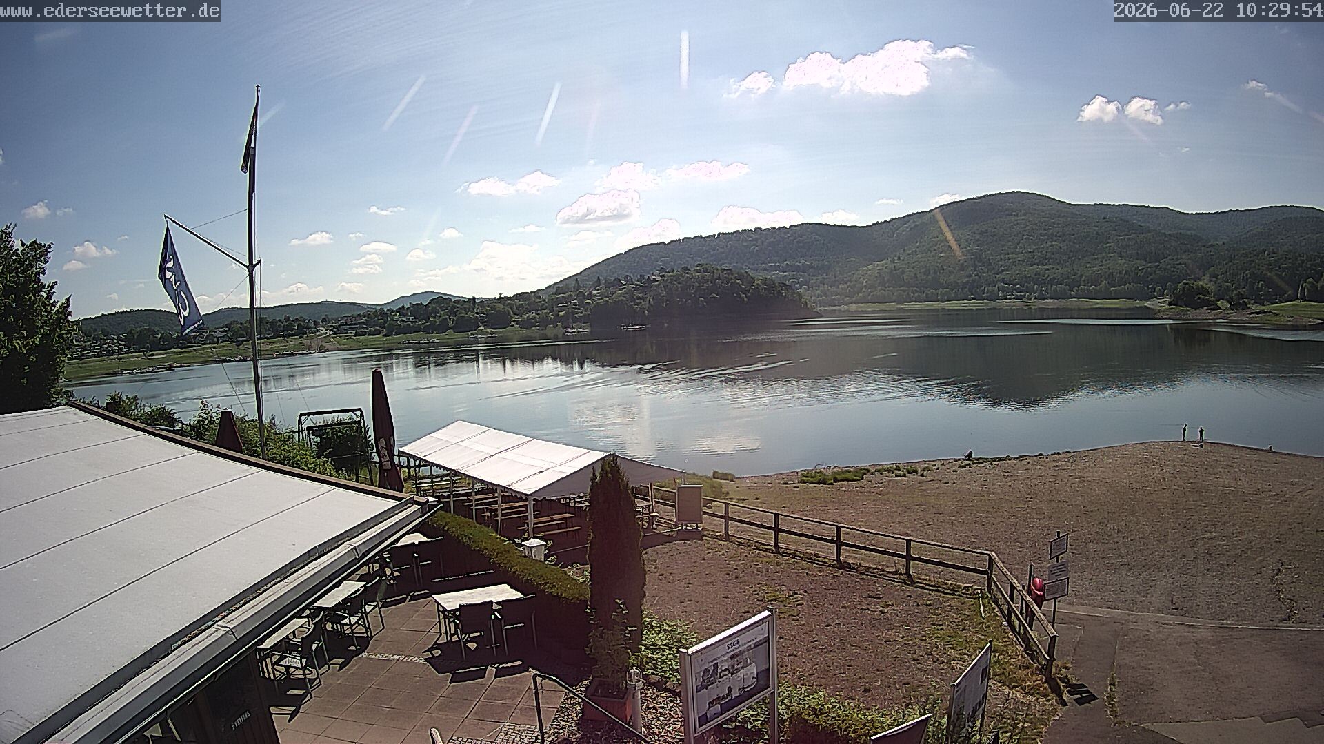 Archiv Foto Webcam Edersee: Blick von Bringhausen