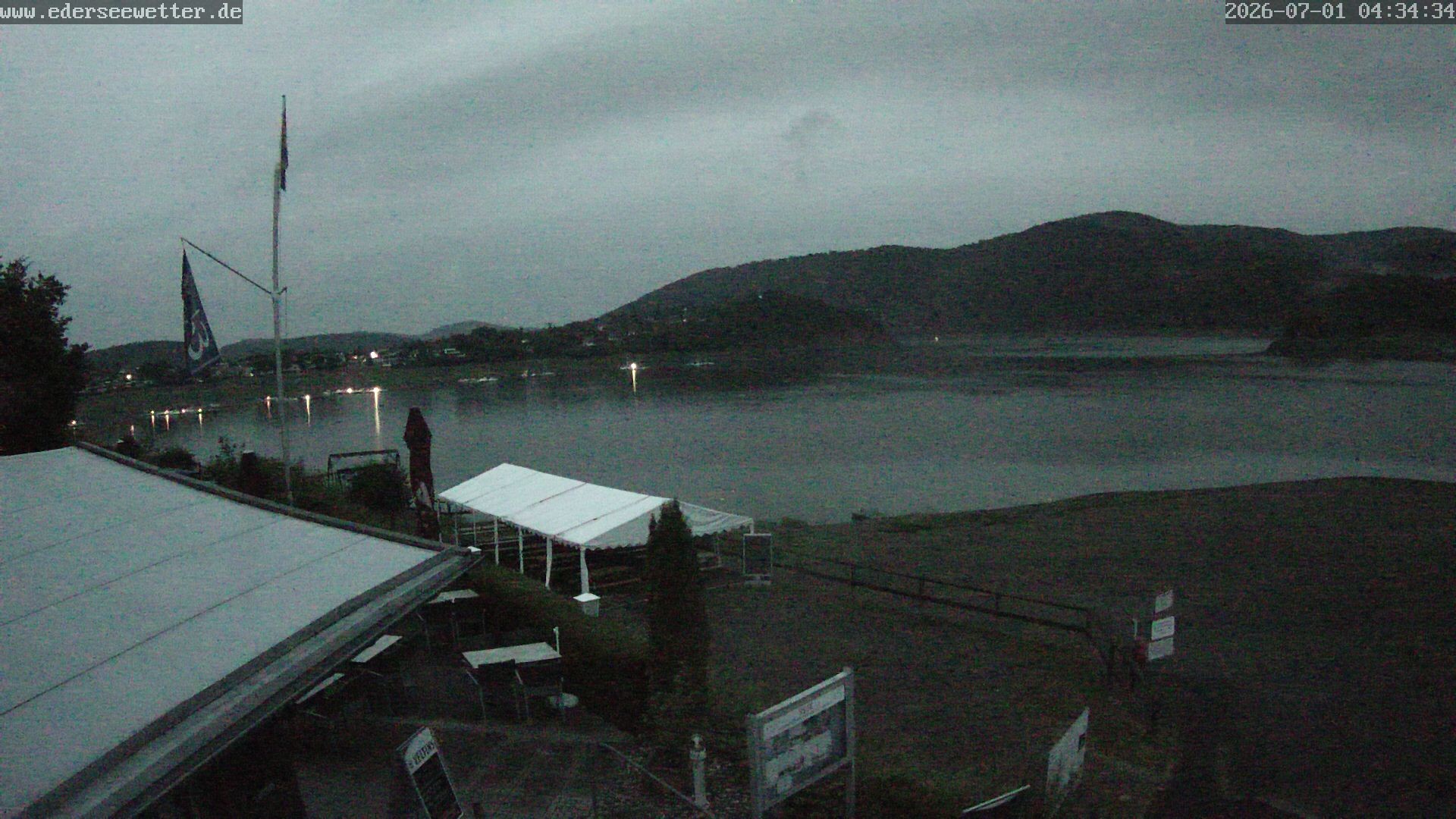 Archiv Foto Webcam Edersee: Blick von Bringhausen