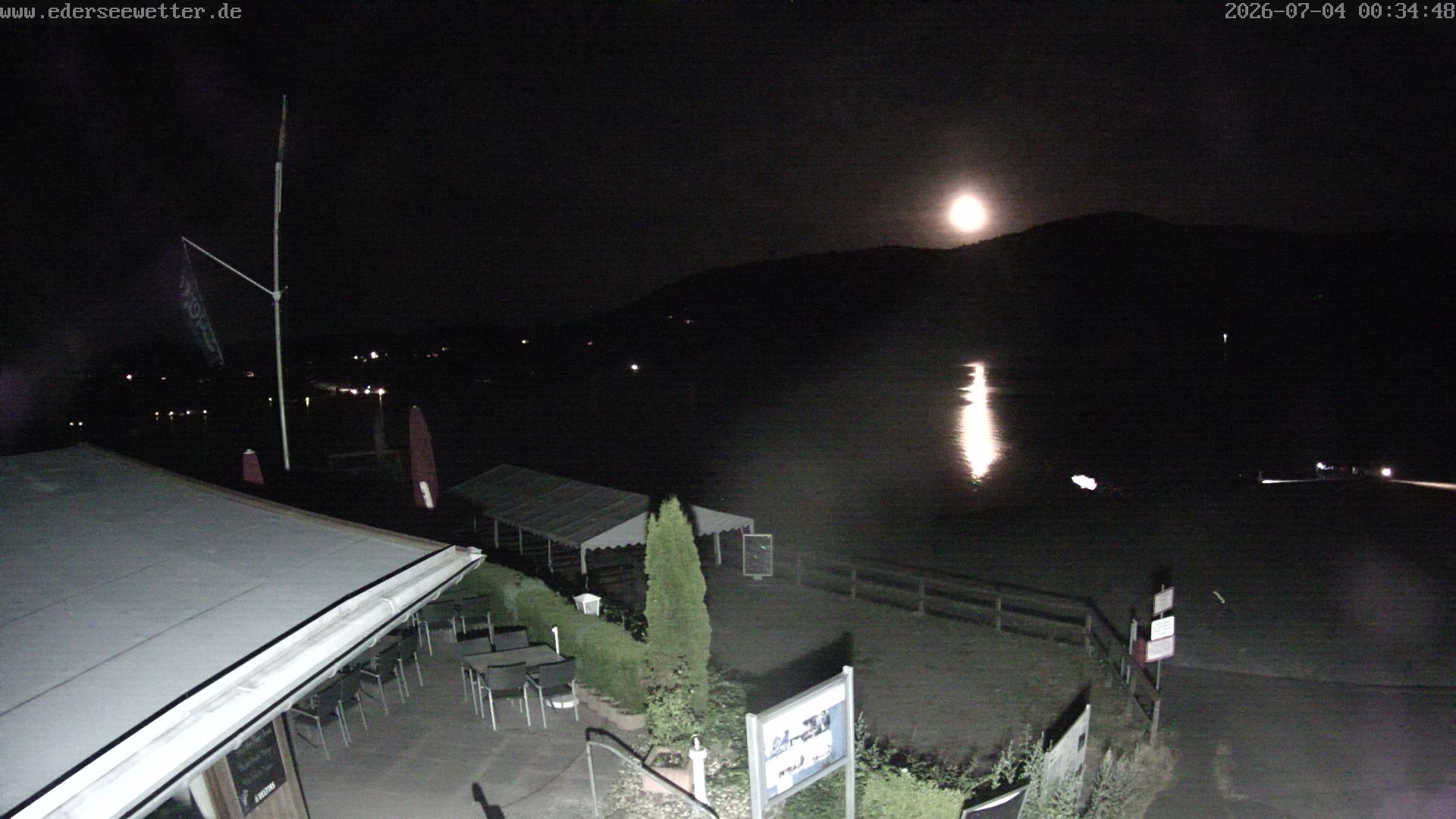 Archiv Foto Webcam Edersee: Blick von Bringhausen