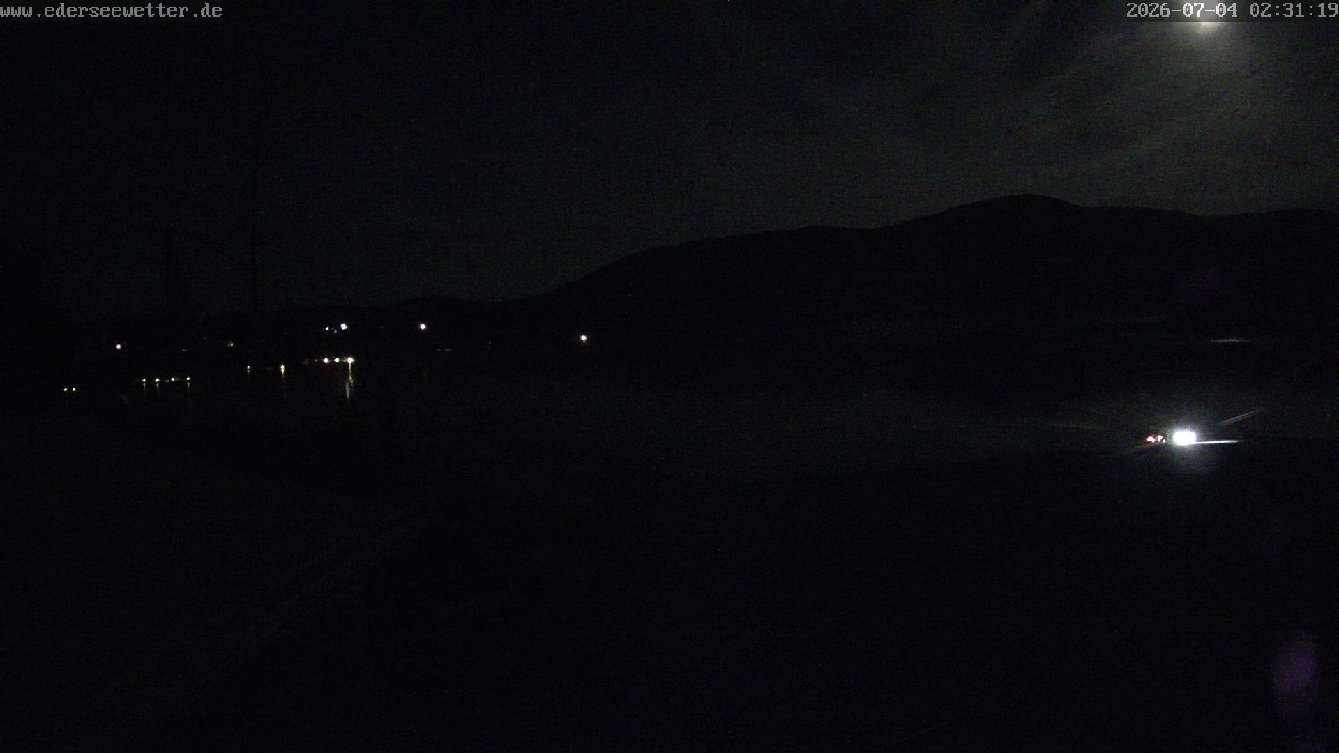 Archiv Foto Webcam Edersee: Blick von Bringhausen