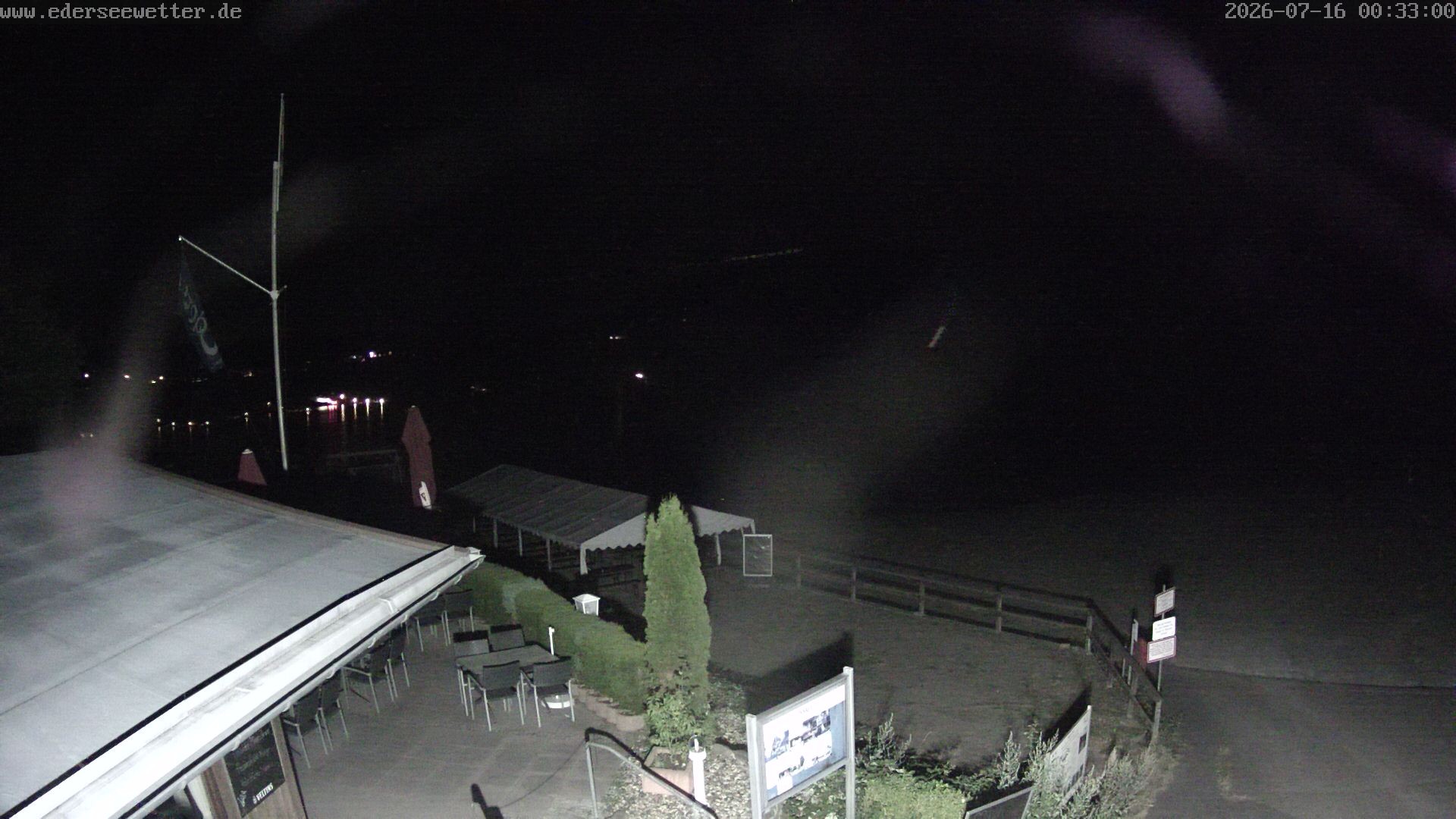 Archived image Webcam Lake Eder: Bringhausen