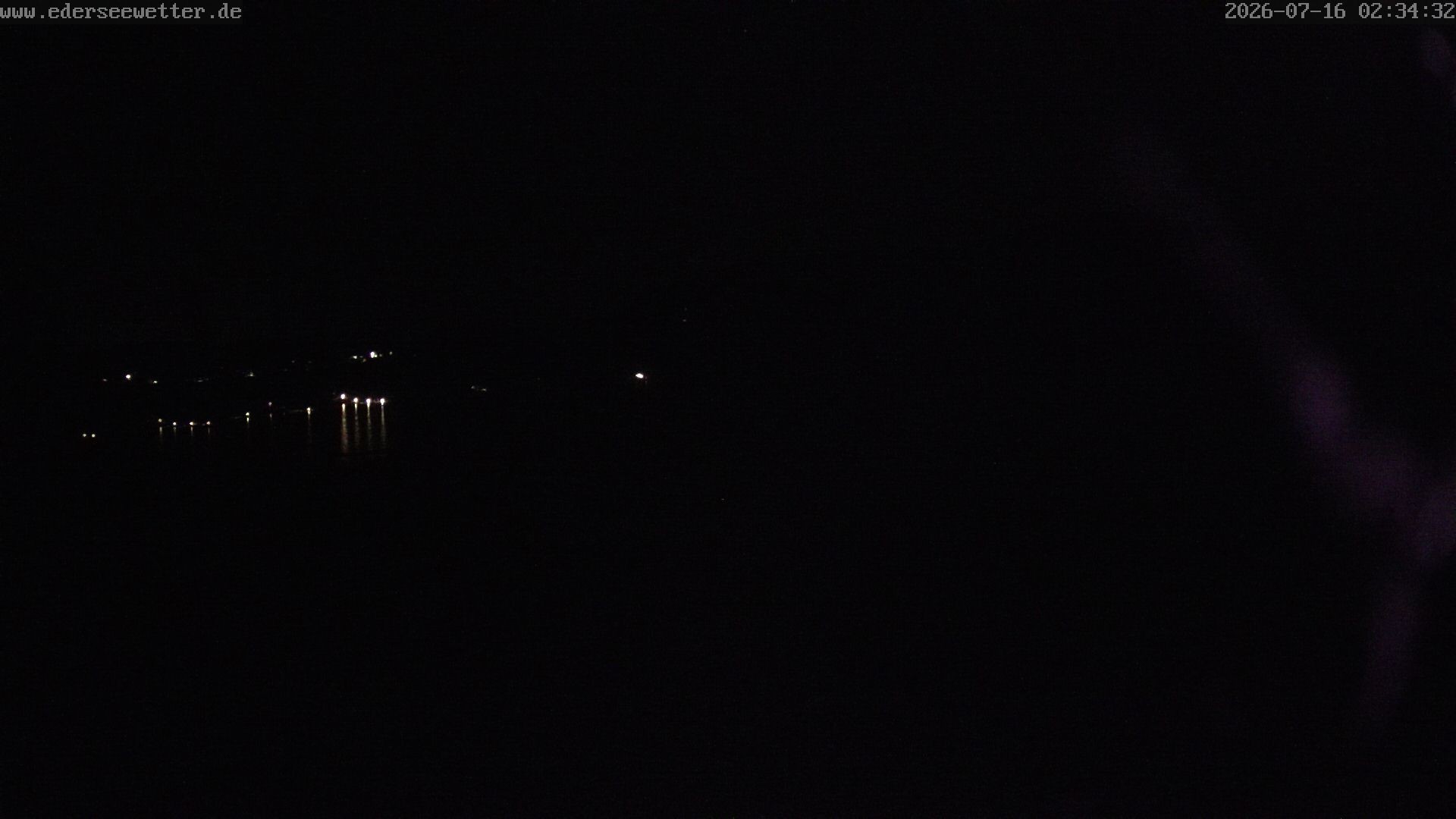 Archived image Webcam Lake Eder: Bringhausen