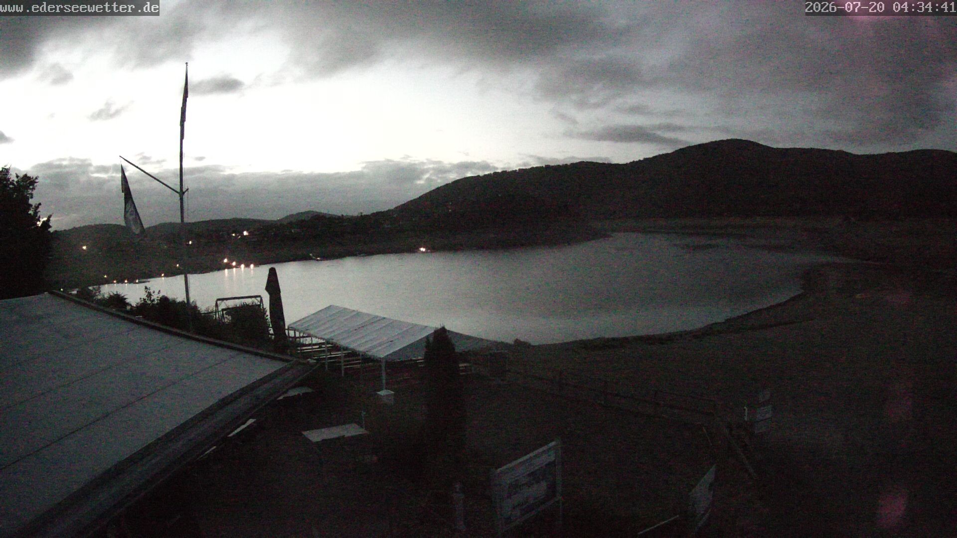 Archiv Foto Webcam Edersee: Blick von Bringhausen