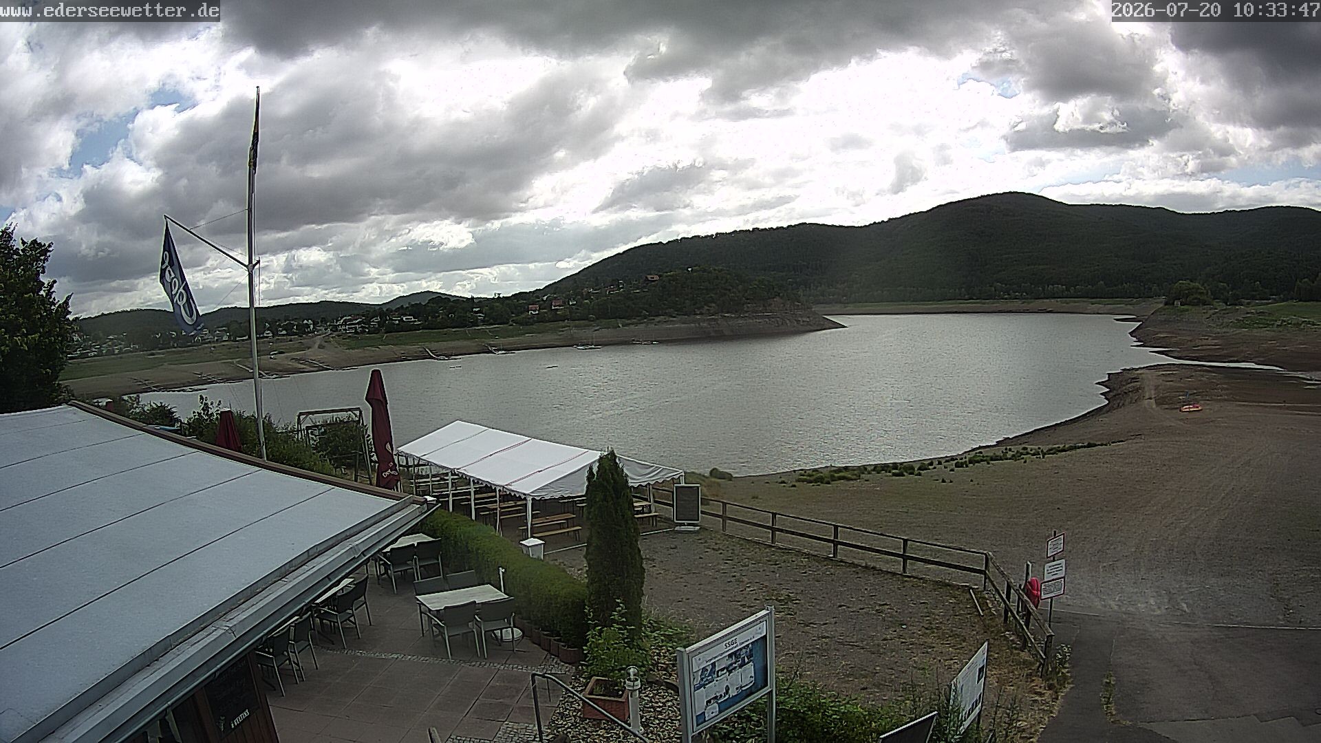 Archiv Foto Webcam Edersee: Blick von Bringhausen