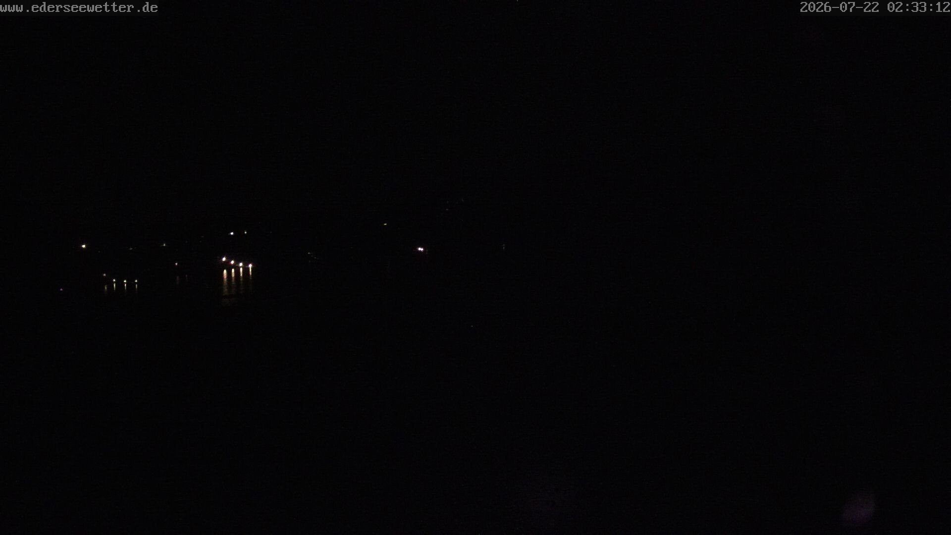 Archiv Foto Webcam Edersee: Blick von Bringhausen
