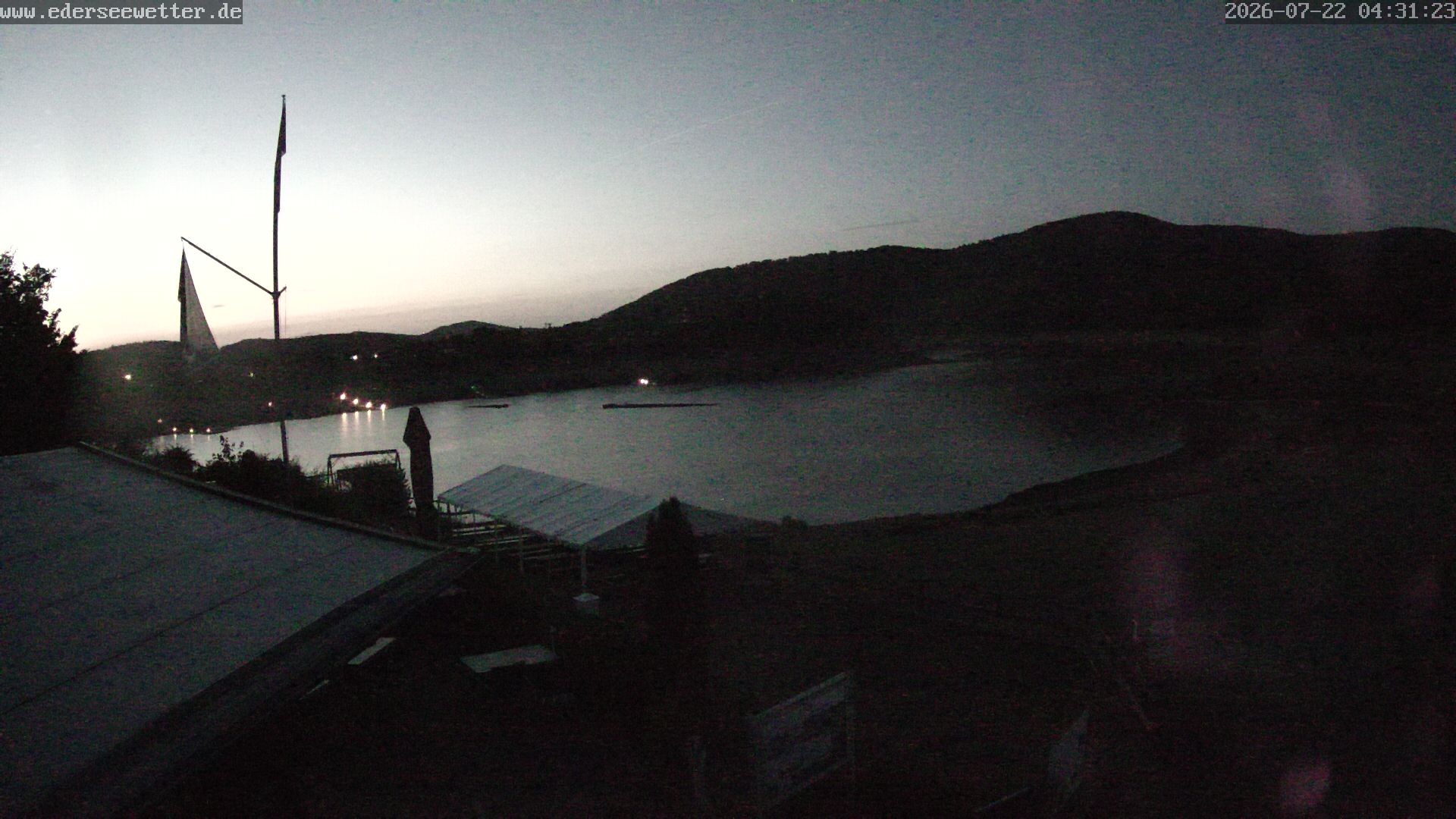 Archiv Foto Webcam Edersee: Blick von Bringhausen
