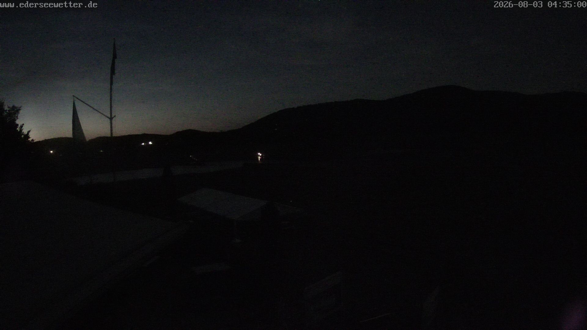 Archiv Foto Webcam Edersee: Blick von Bringhausen