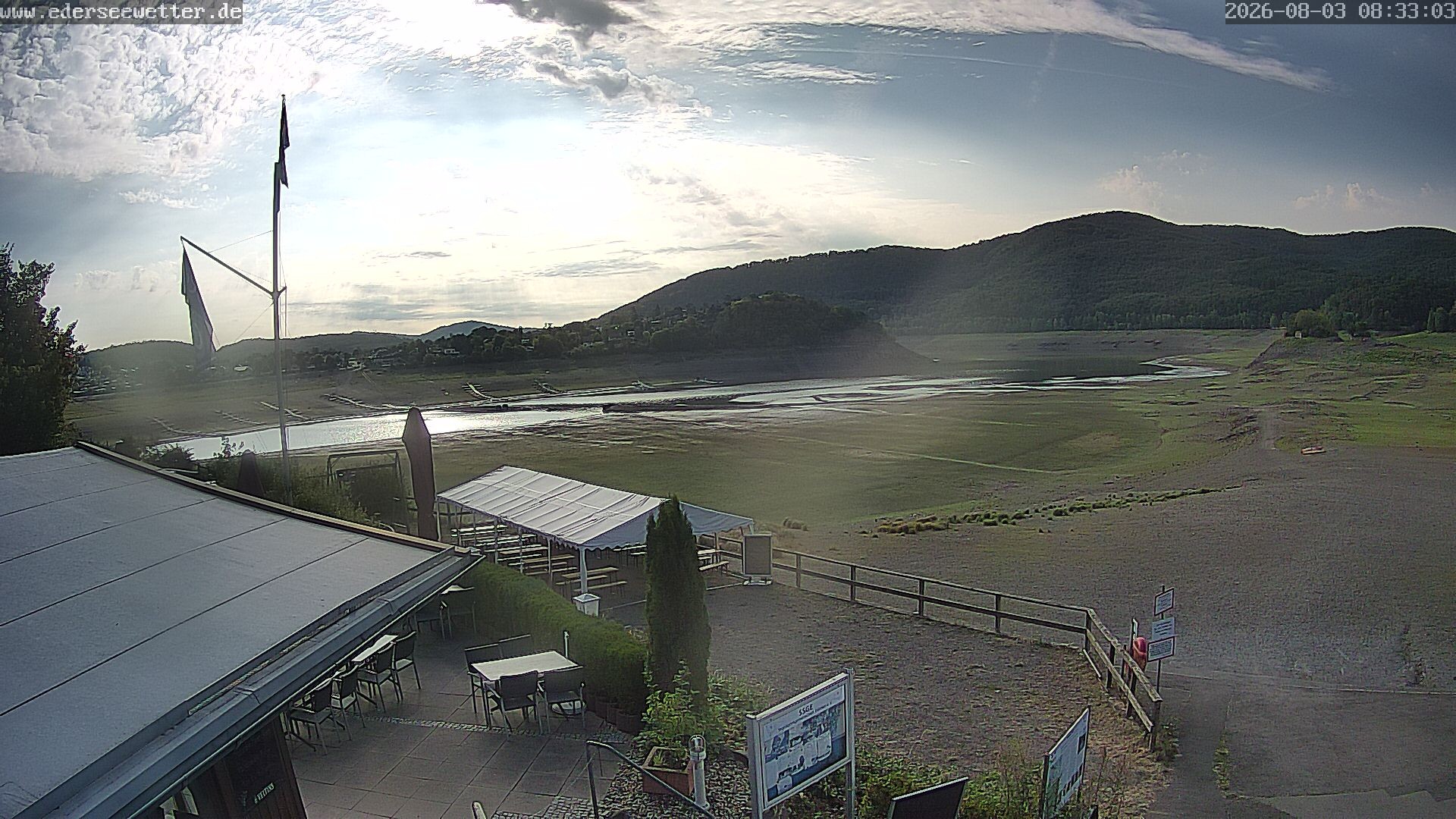 Archiv Foto Webcam Edersee: Blick von Bringhausen
