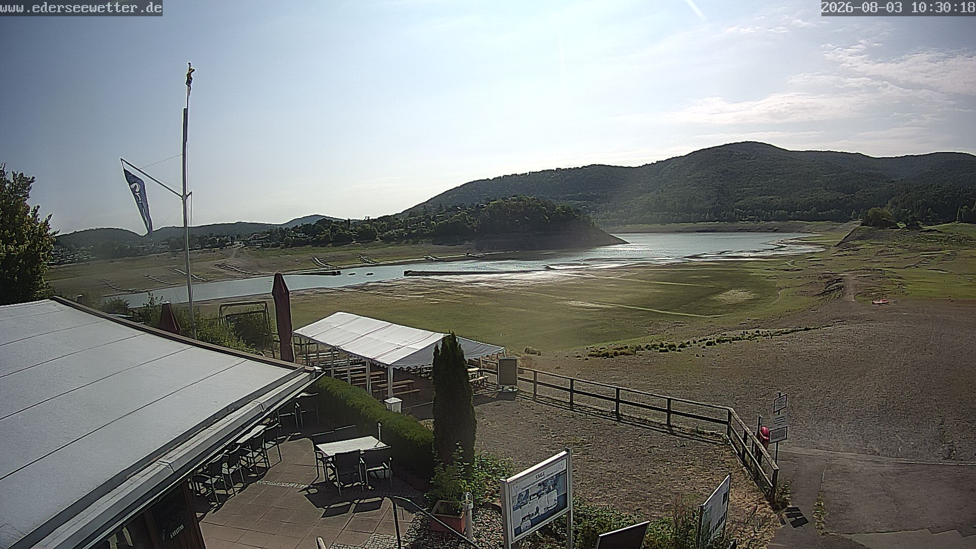 Archiv Foto Webcam Edersee: Blick von Bringhausen