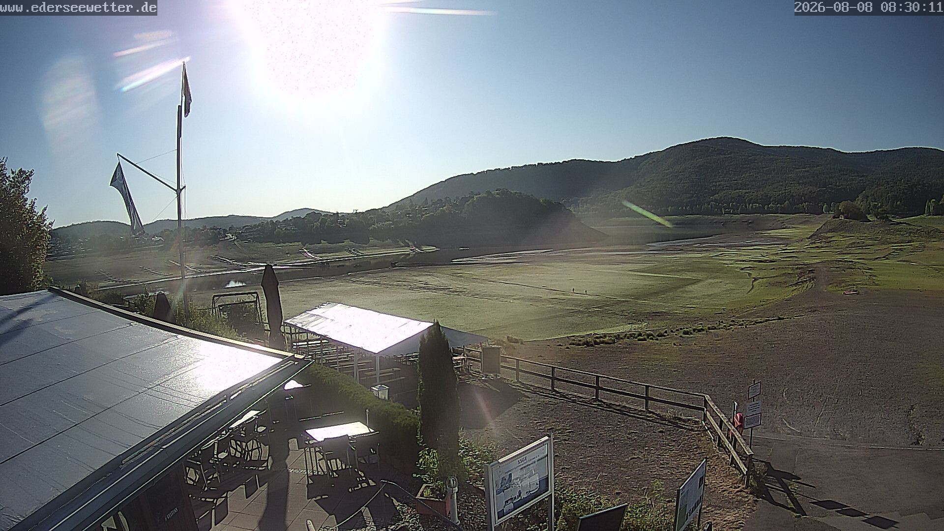 Archived image Webcam Lake Eder: Bringhausen