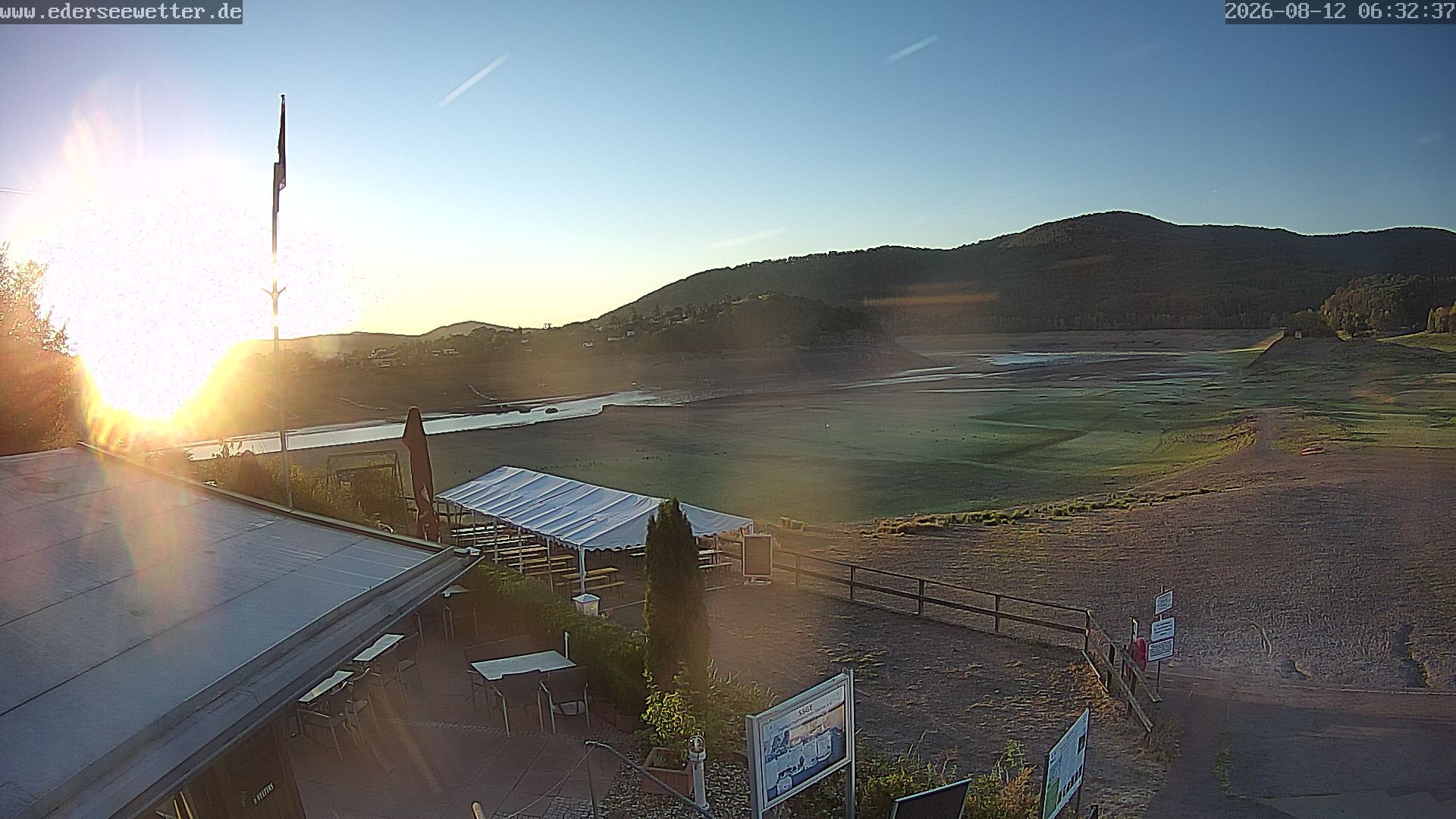 Archiv Foto Webcam Edersee: Blick von Bringhausen
