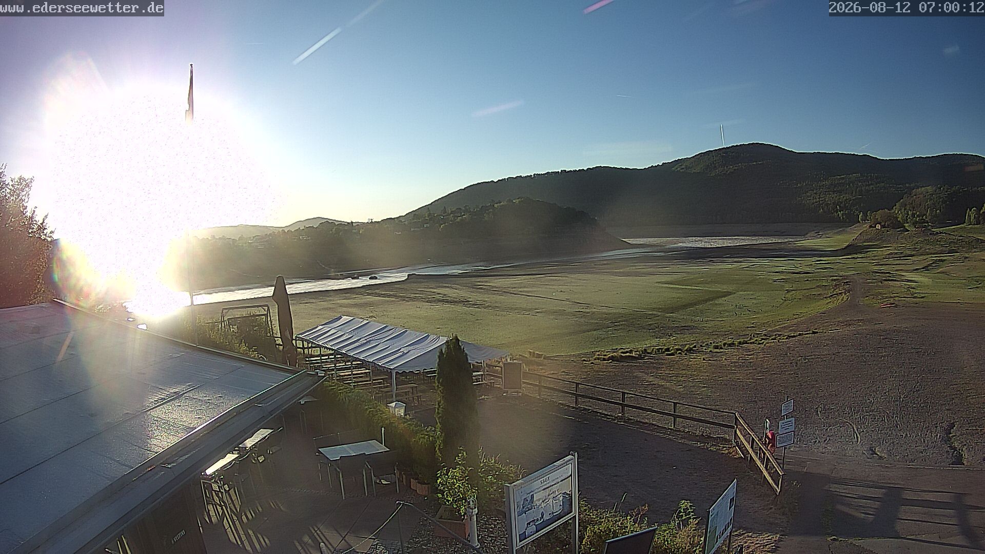 Archiv Foto Webcam Edersee: Blick von Bringhausen