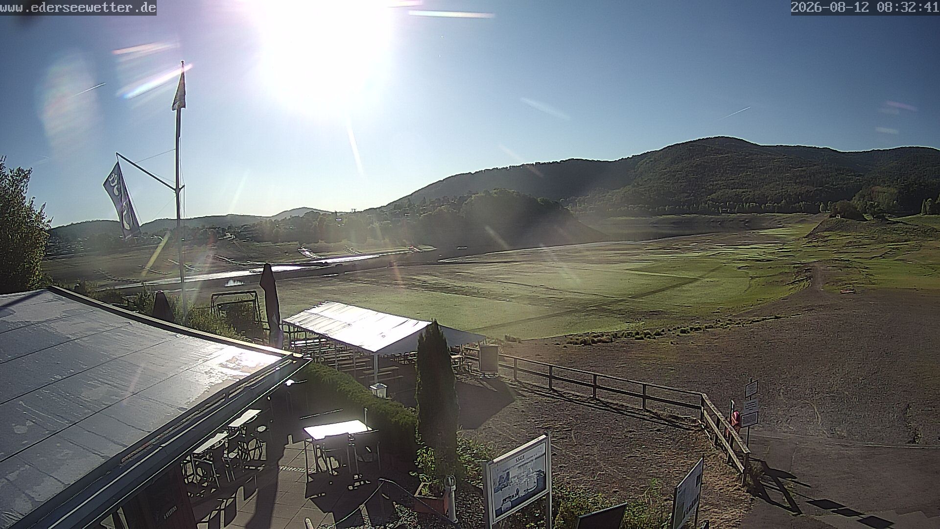 Archiv Foto Webcam Edersee: Blick von Bringhausen