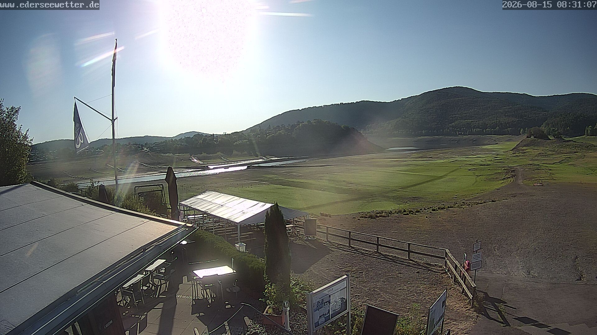 Archiv Foto Webcam Edersee: Blick von Bringhausen