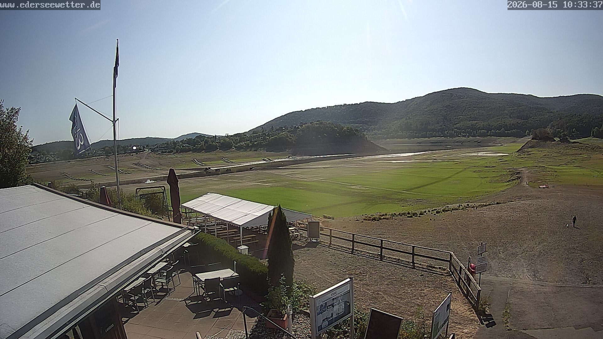 Archiv Foto Webcam Edersee: Blick von Bringhausen