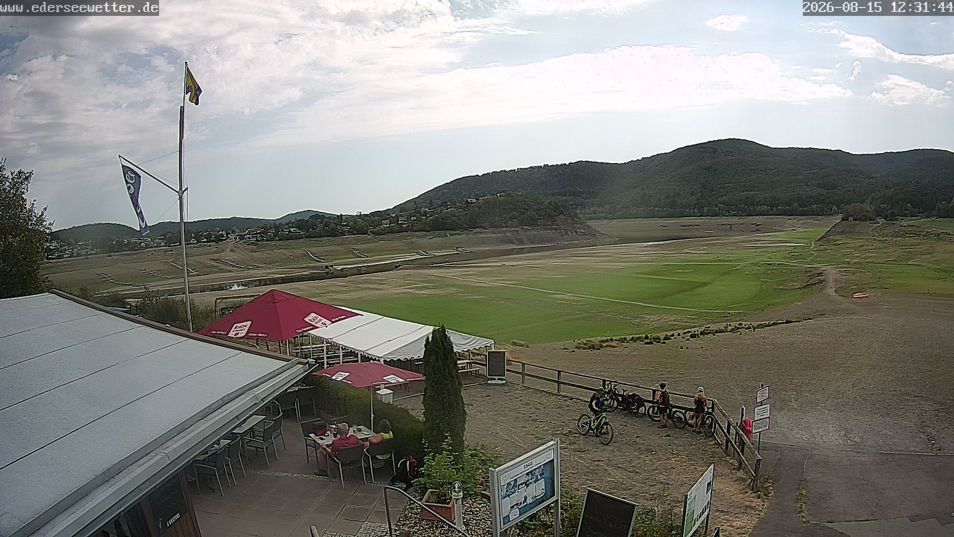 Archiv Foto Webcam Edersee: Blick von Bringhausen