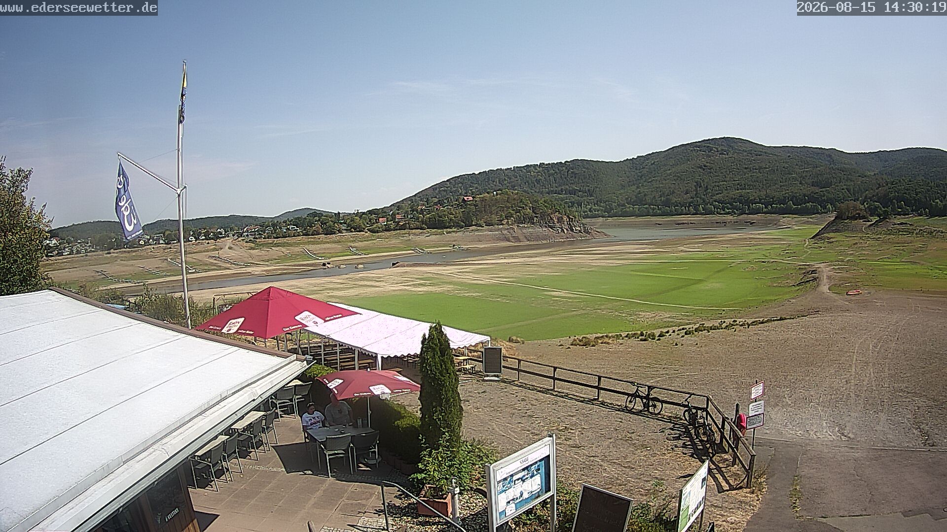 Archiv Foto Webcam Edersee: Blick von Bringhausen