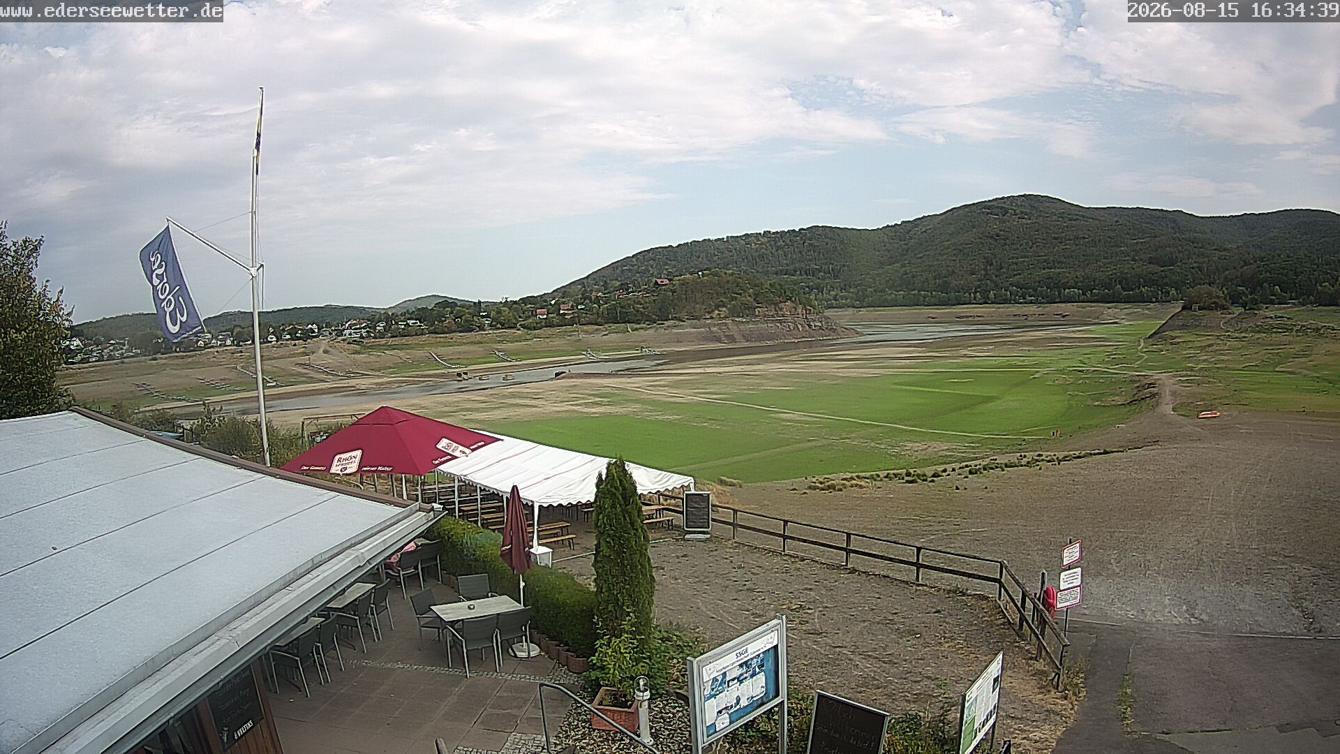 Archiv Foto Webcam Edersee: Blick von Bringhausen