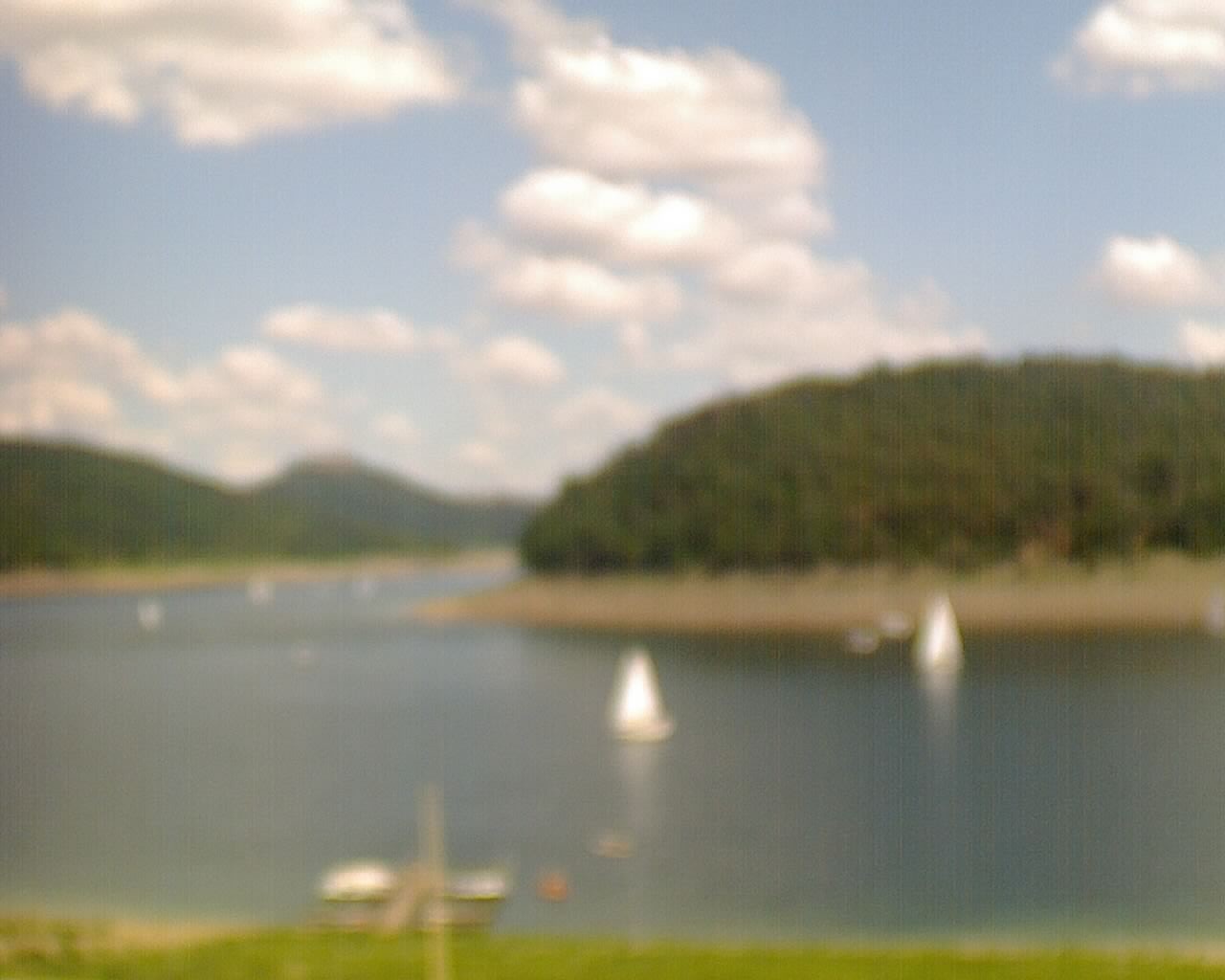 Archived image Webcam Camping Site Bettenhagen at Lake Eder