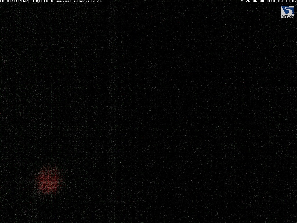 Archiv Foto Edertalsperre: Webcam Tosbecken