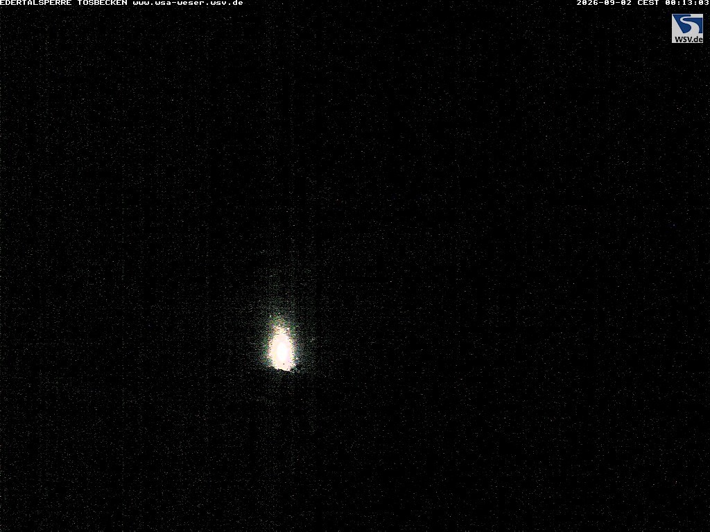 Archiv Foto Edertalsperre: Webcam Tosbecken