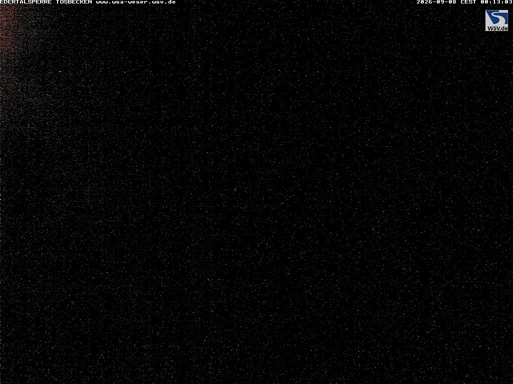 Archiv Foto Edertalsperre: Webcam Tosbecken
