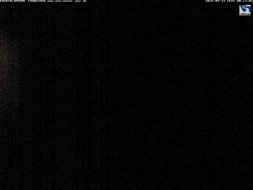 Archiv Foto Edertalsperre: Webcam Tosbecken