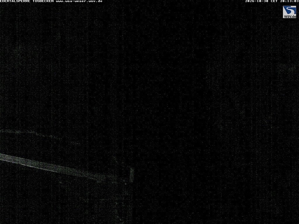 Archiv Foto Edertalsperre: Webcam Tosbecken