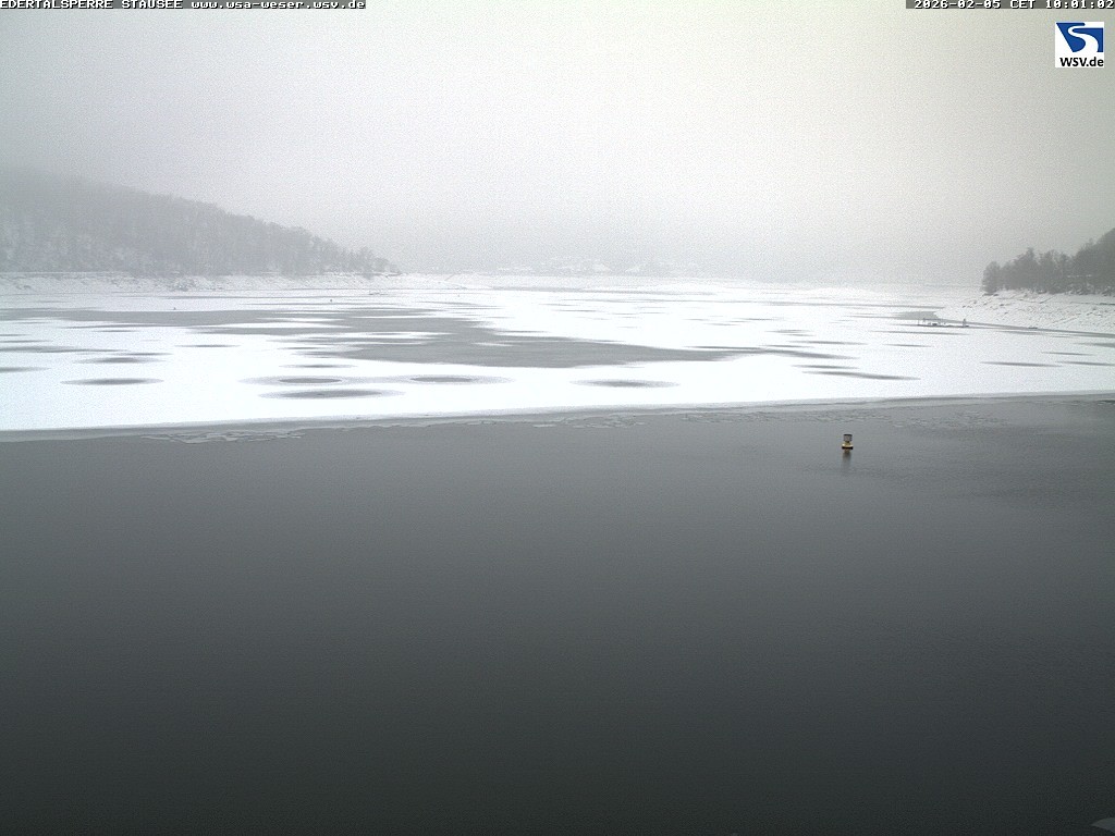 Archiv Foto Webcam Edertalsperre: Blick auf den Edersee