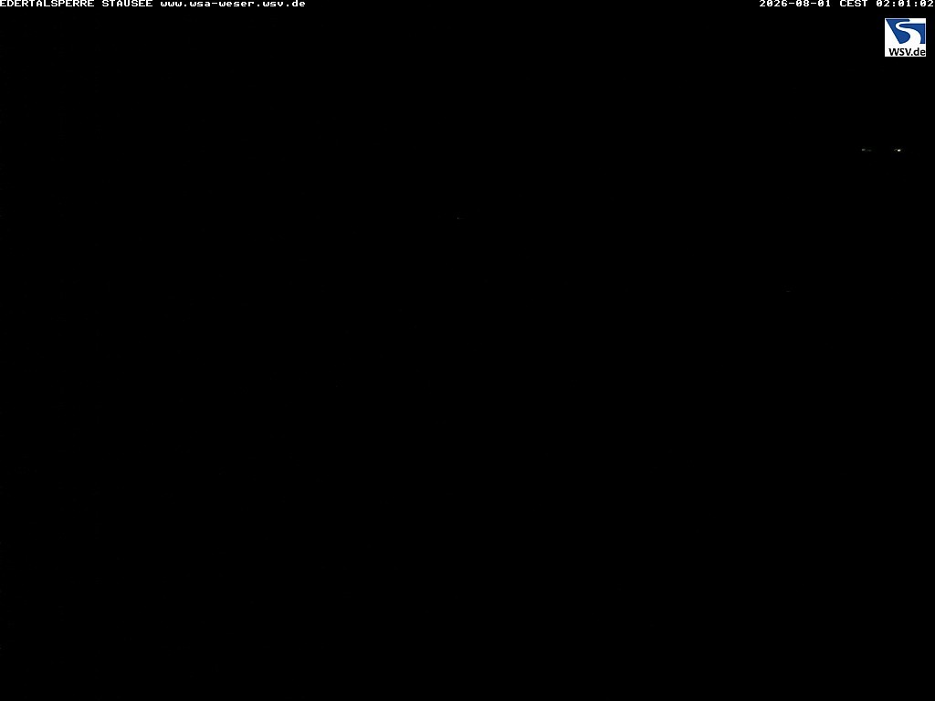 Archiv Foto Webcam Edertalsperre: Blick auf den Edersee