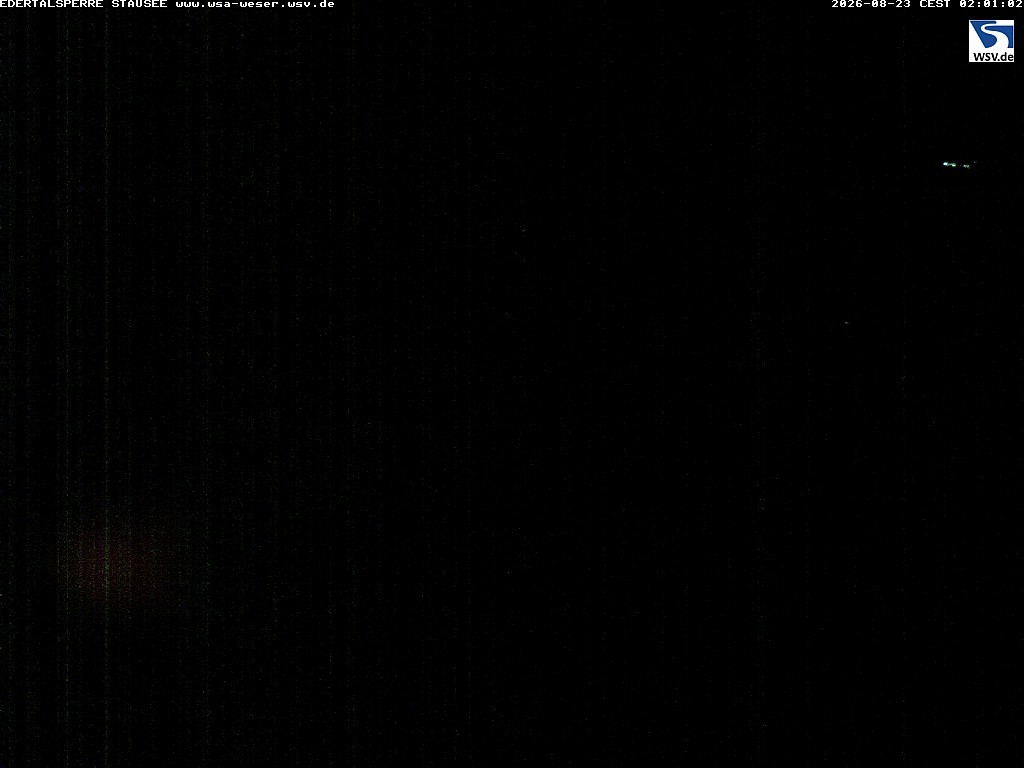 Archiv Foto Webcam Edertalsperre: Blick auf den Edersee