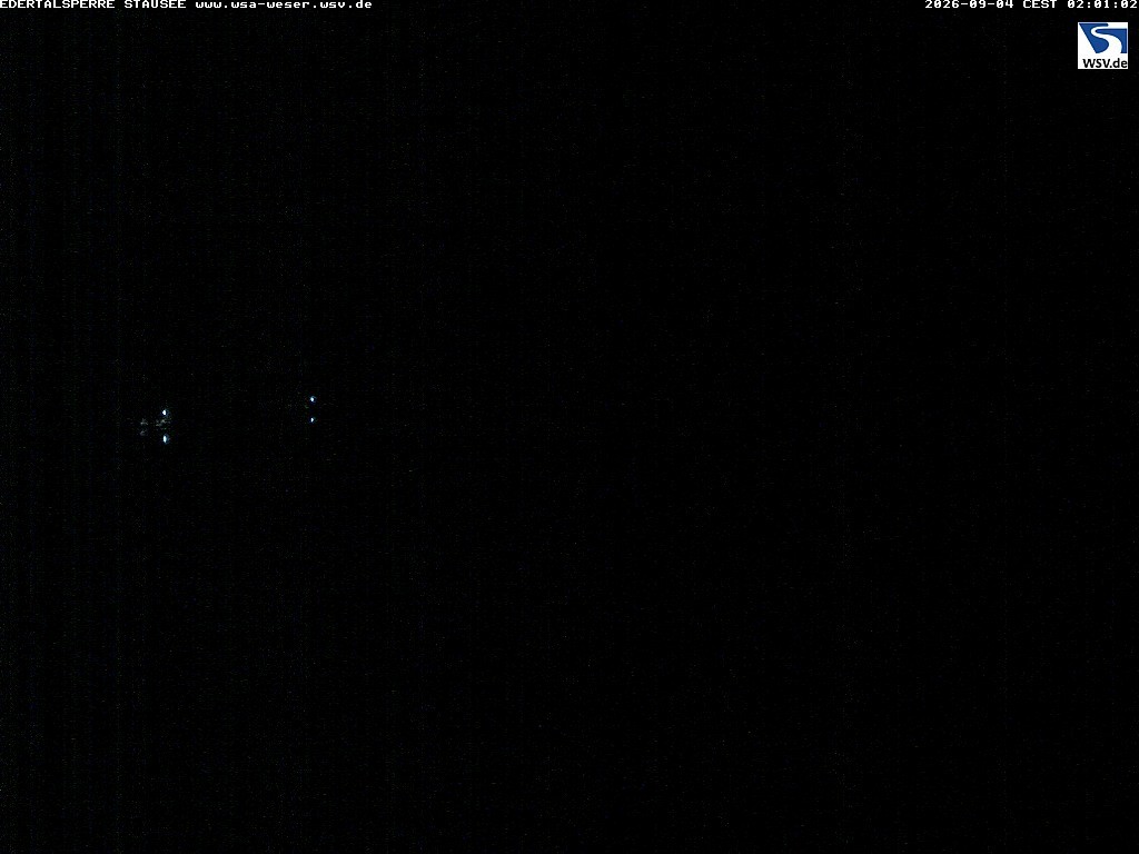 Archiv Foto Webcam Edertalsperre: Blick auf den Edersee